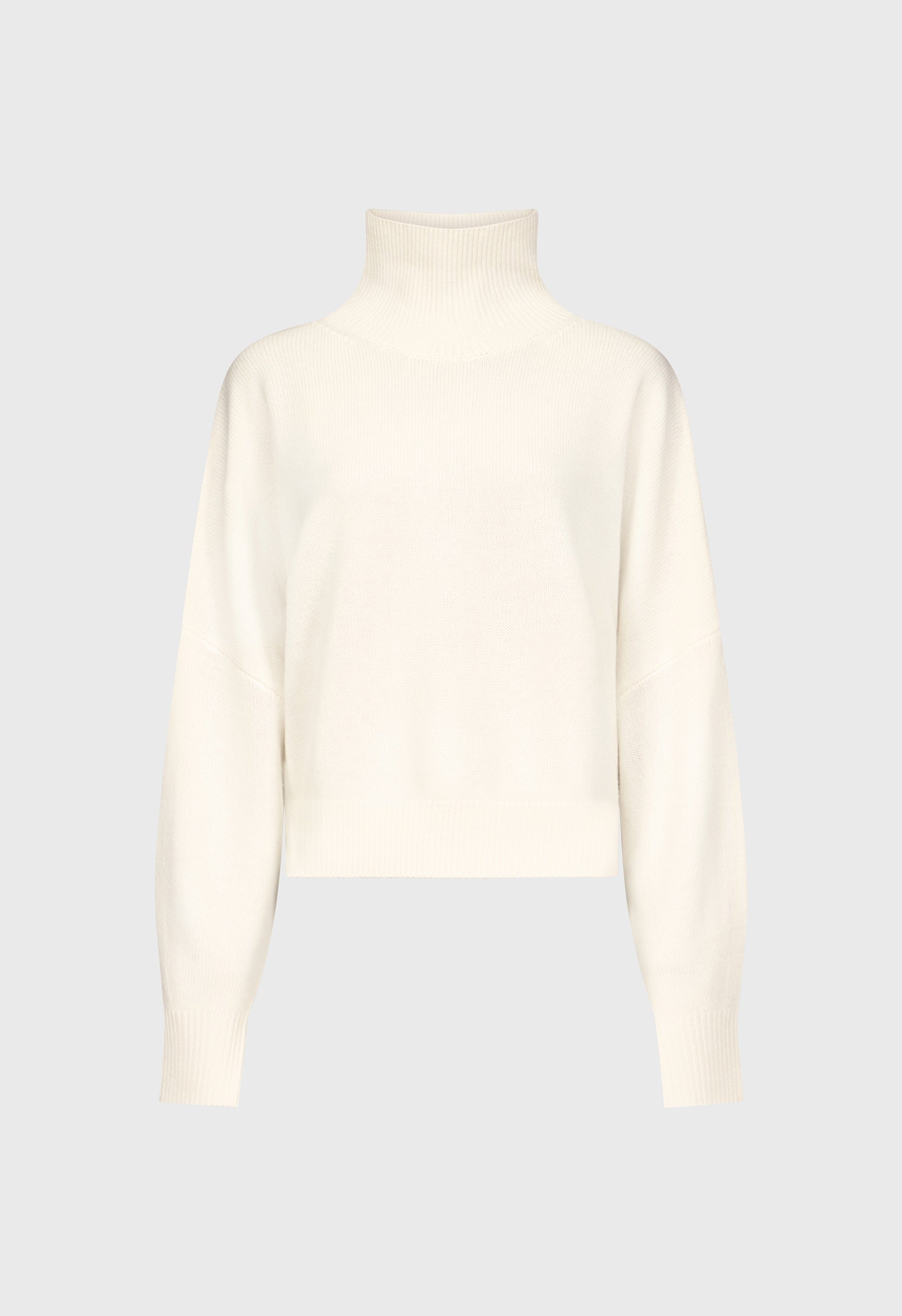 LUKE Stand collar wool sweater