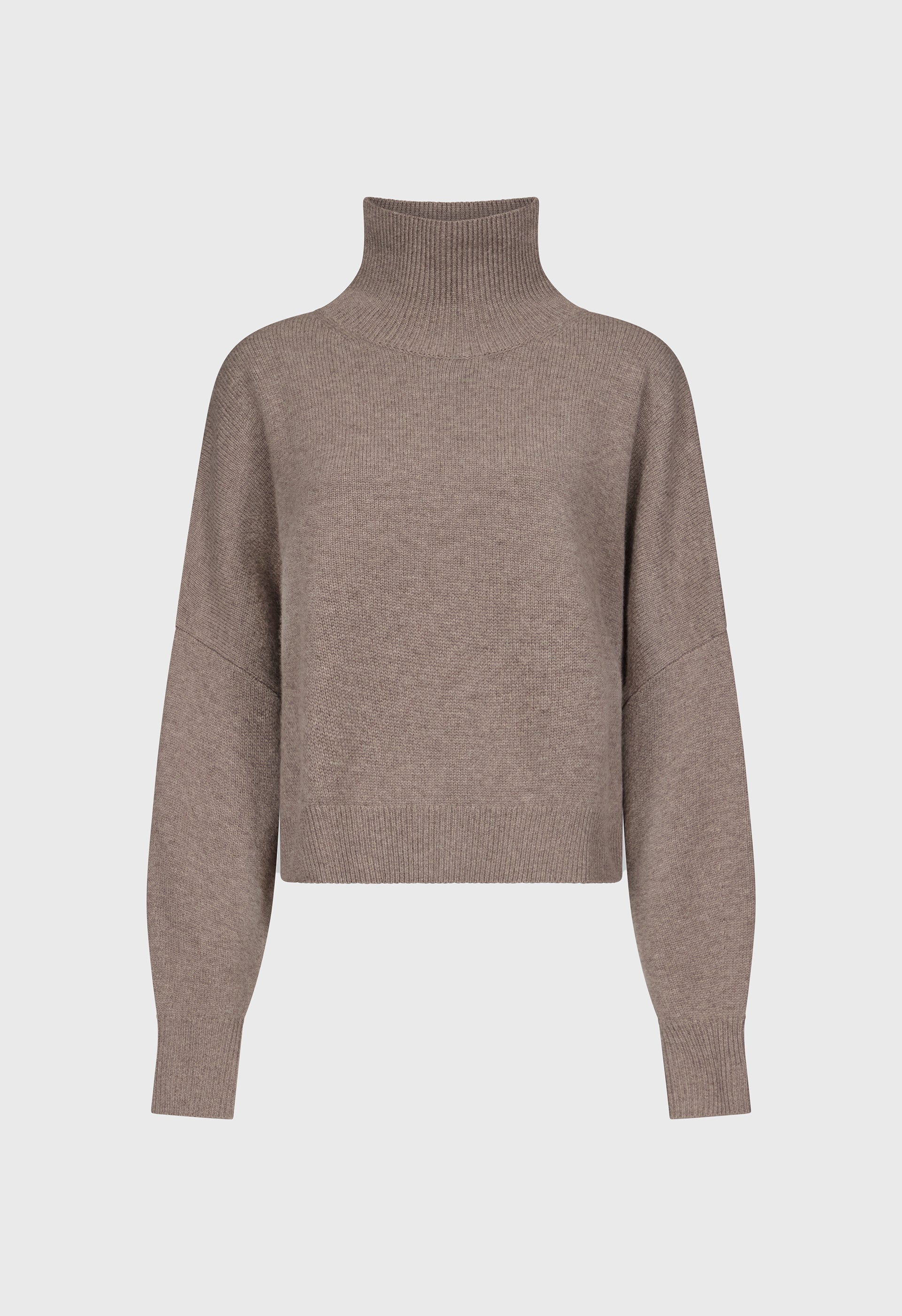 LUKE Stand collar wool sweater