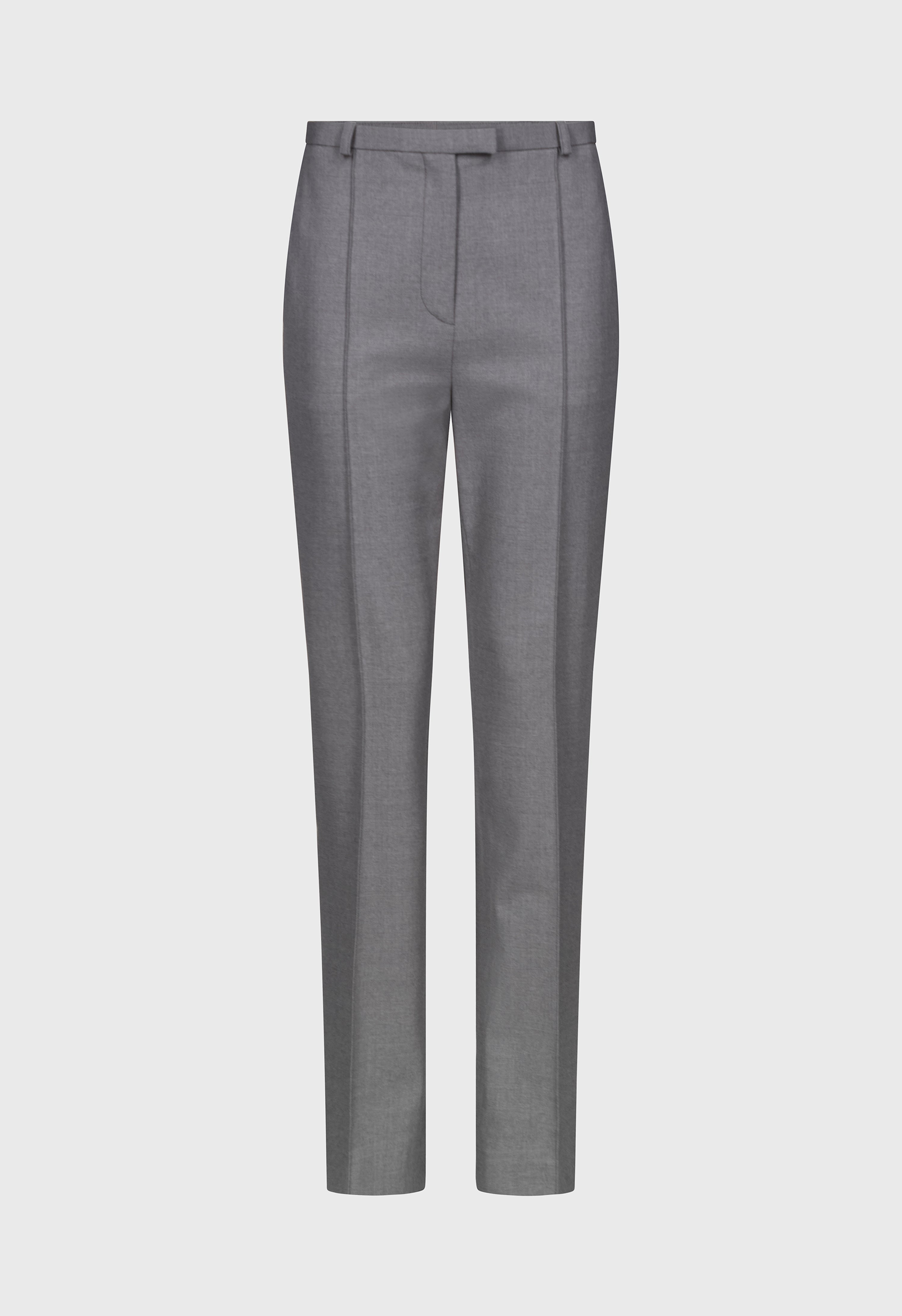 MALKA LDS Grain de poudre fitted trousers