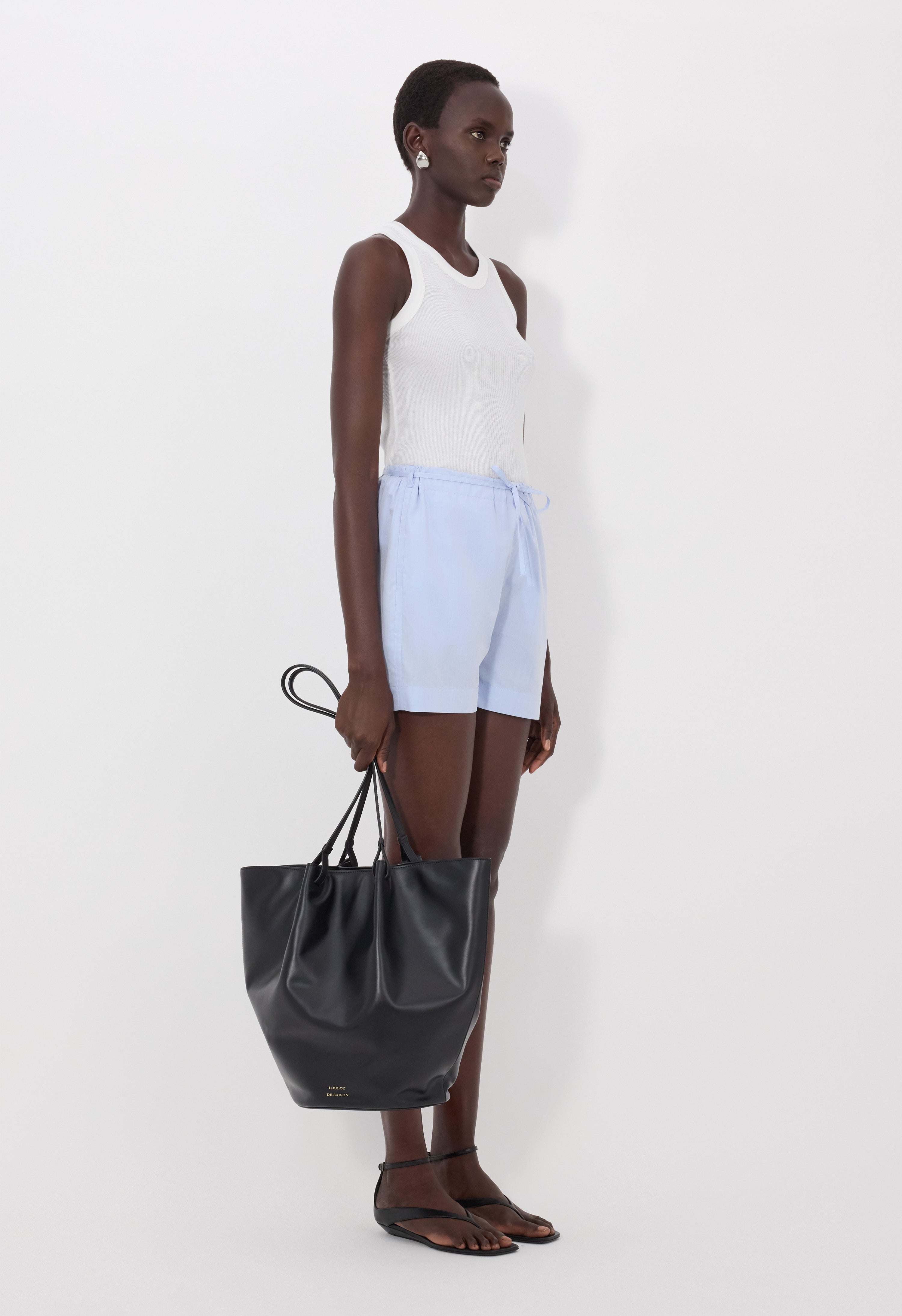 MALONE Cotton poplin shorts