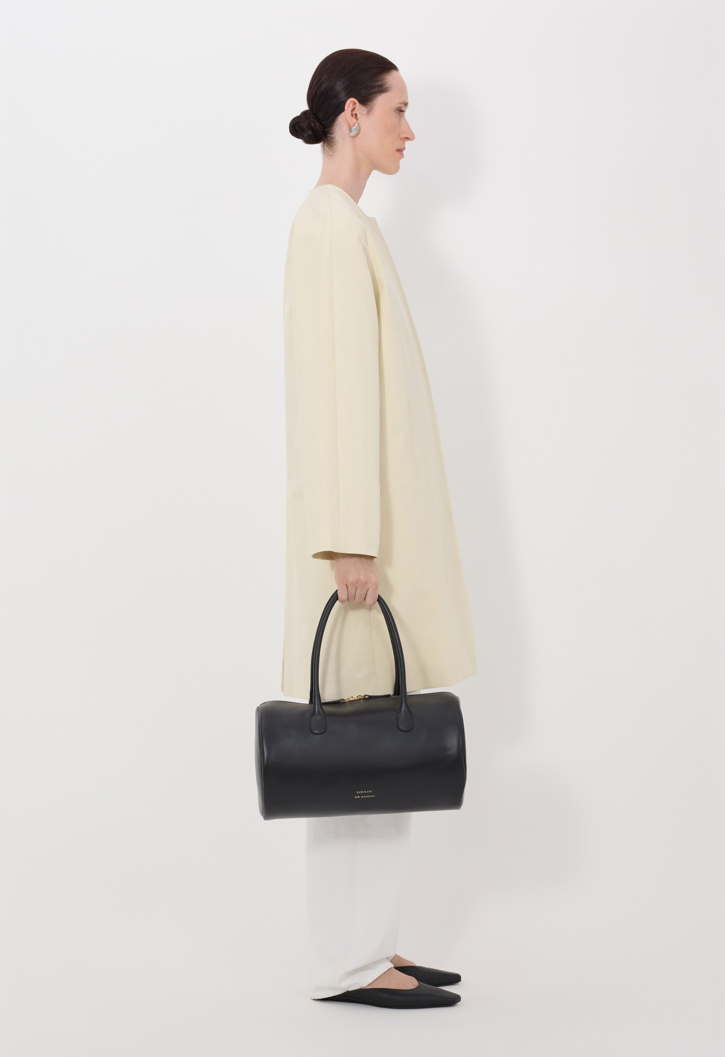 MERILL Cotton gabardine coat