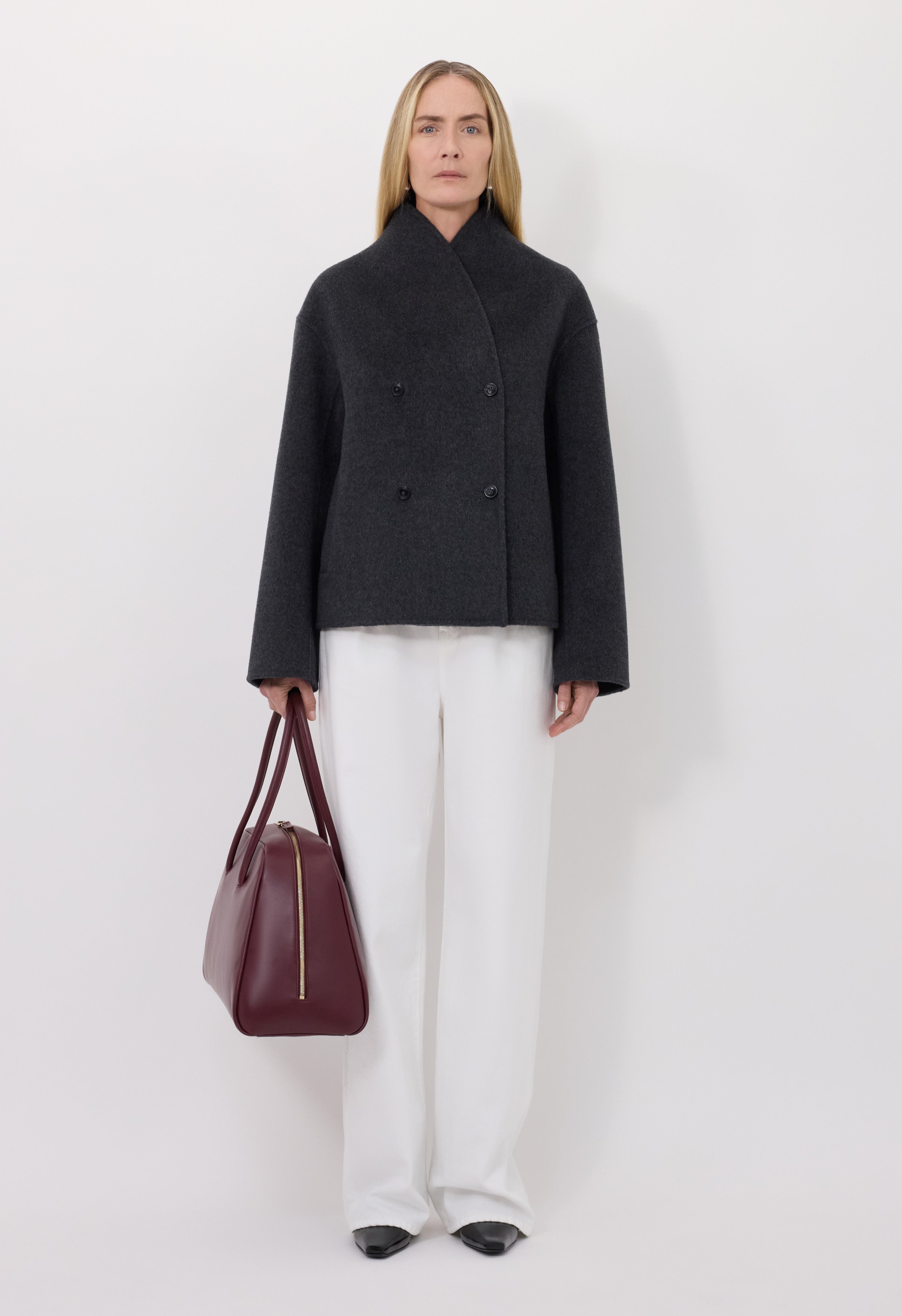 MEYER Wool drap jacket
