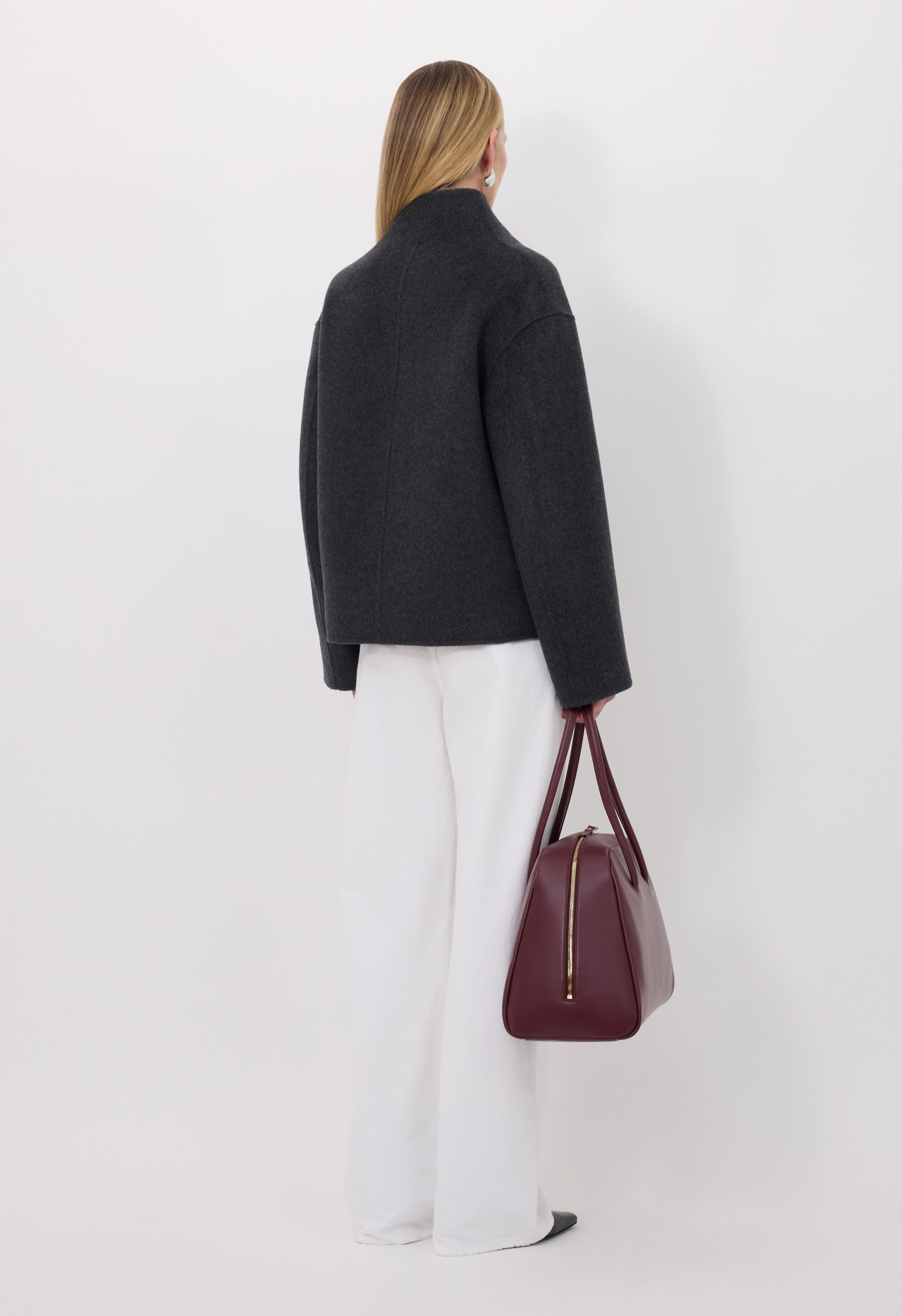 MEYER Wool drap jacket