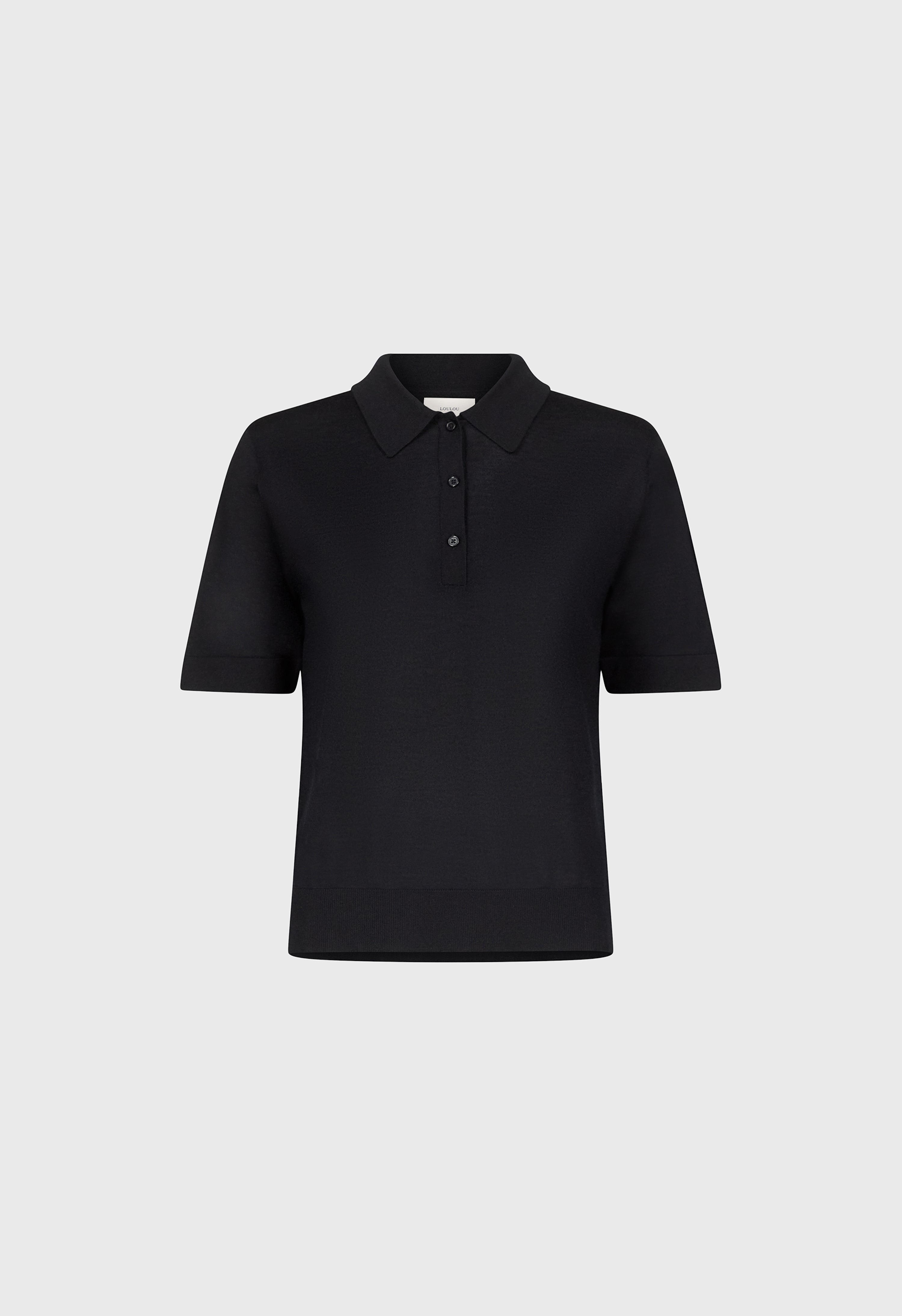 MIGO Fluid cashmere polo shirt