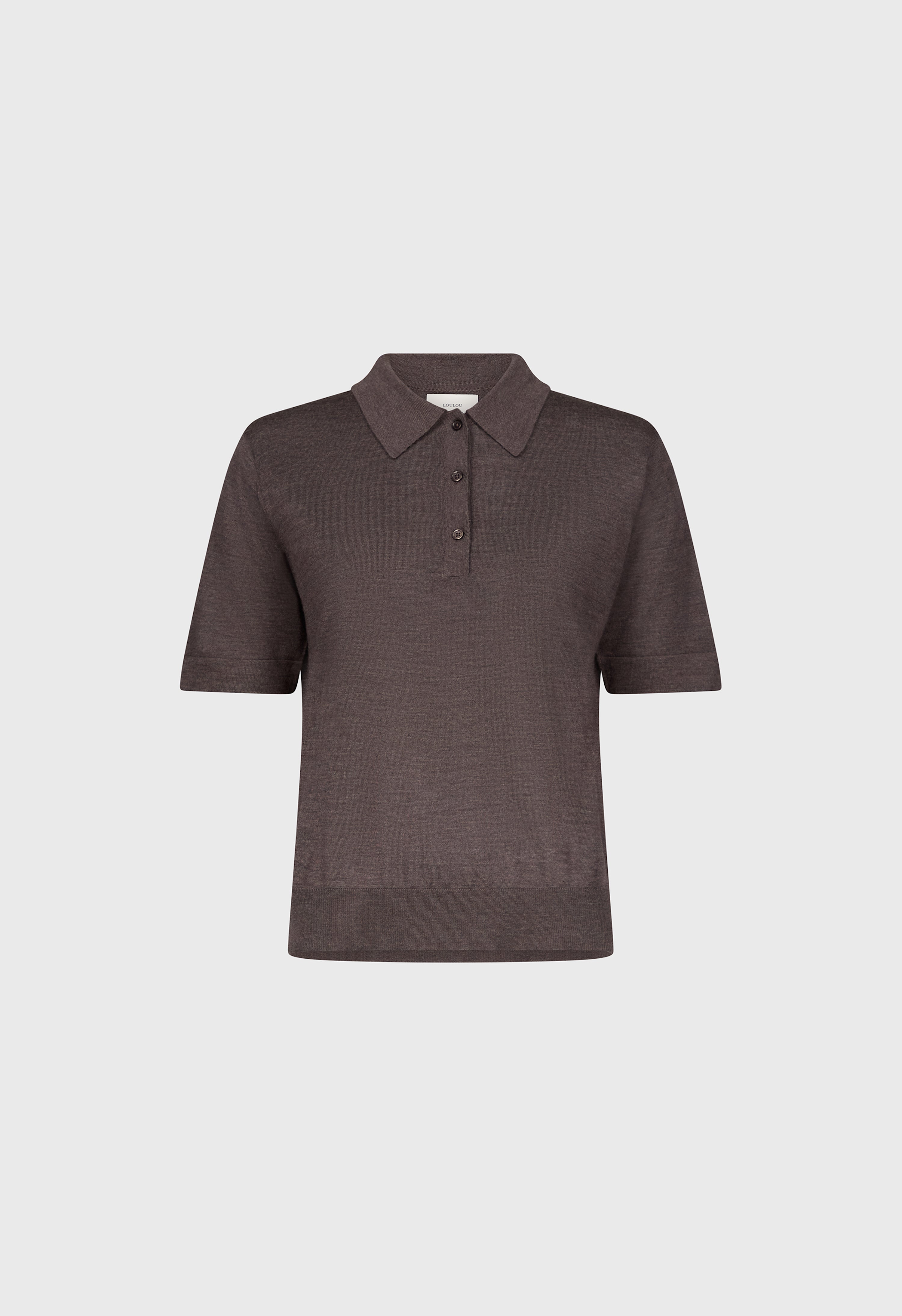 MIGO Fluid cashmere polo shirt