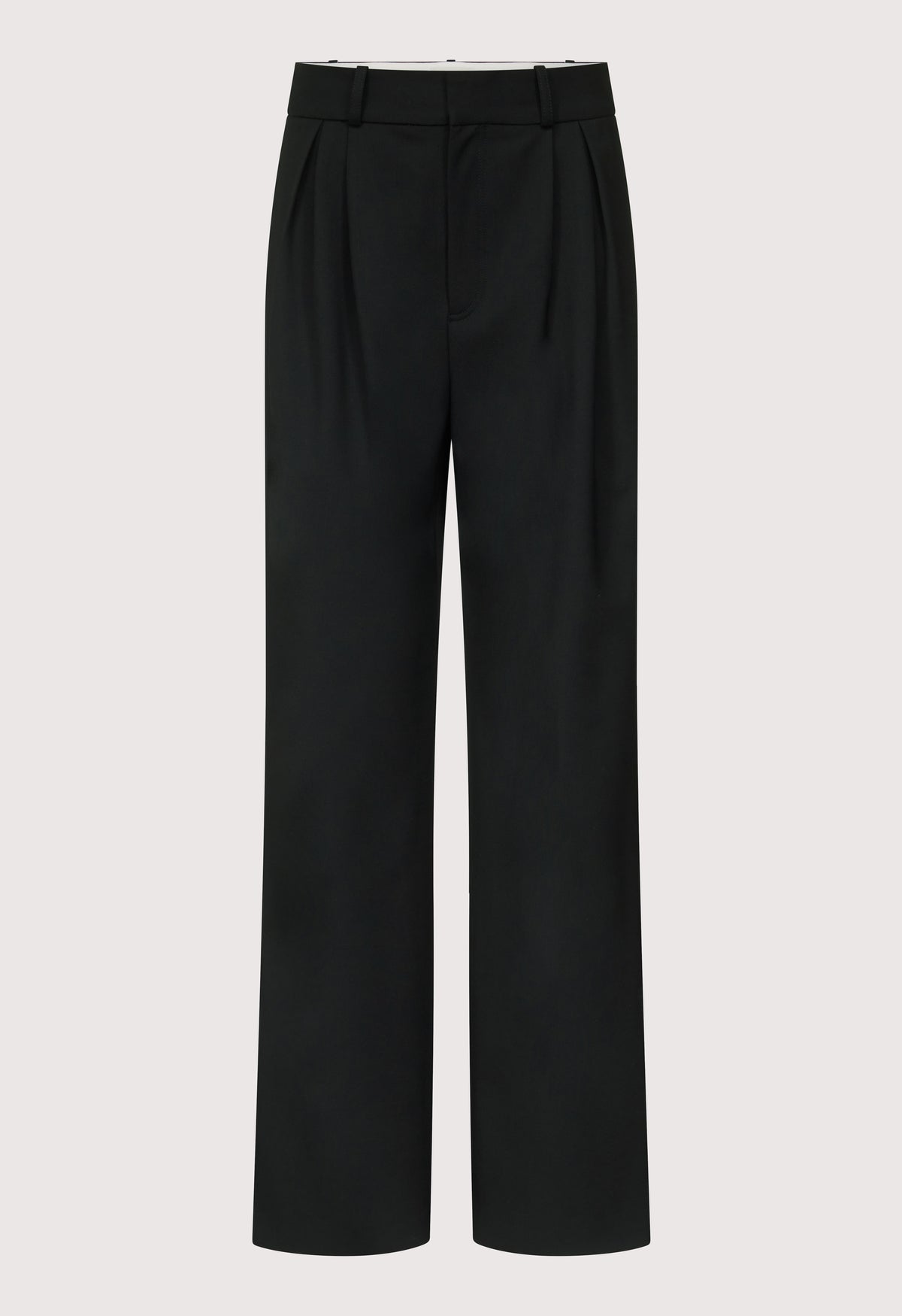 NAT Pantalon plissé en grain de poudre