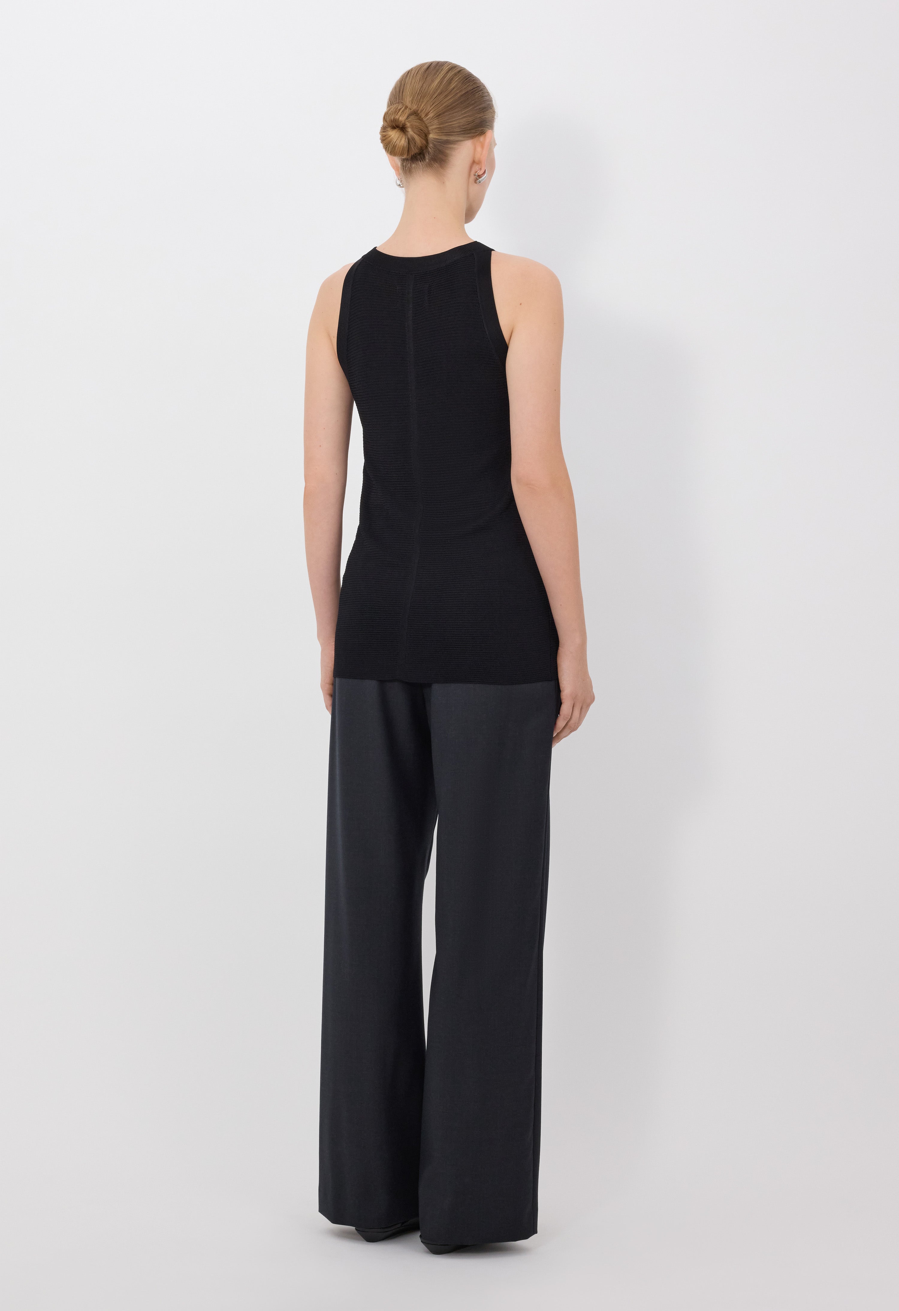 OHANA Haut en maille sans manches