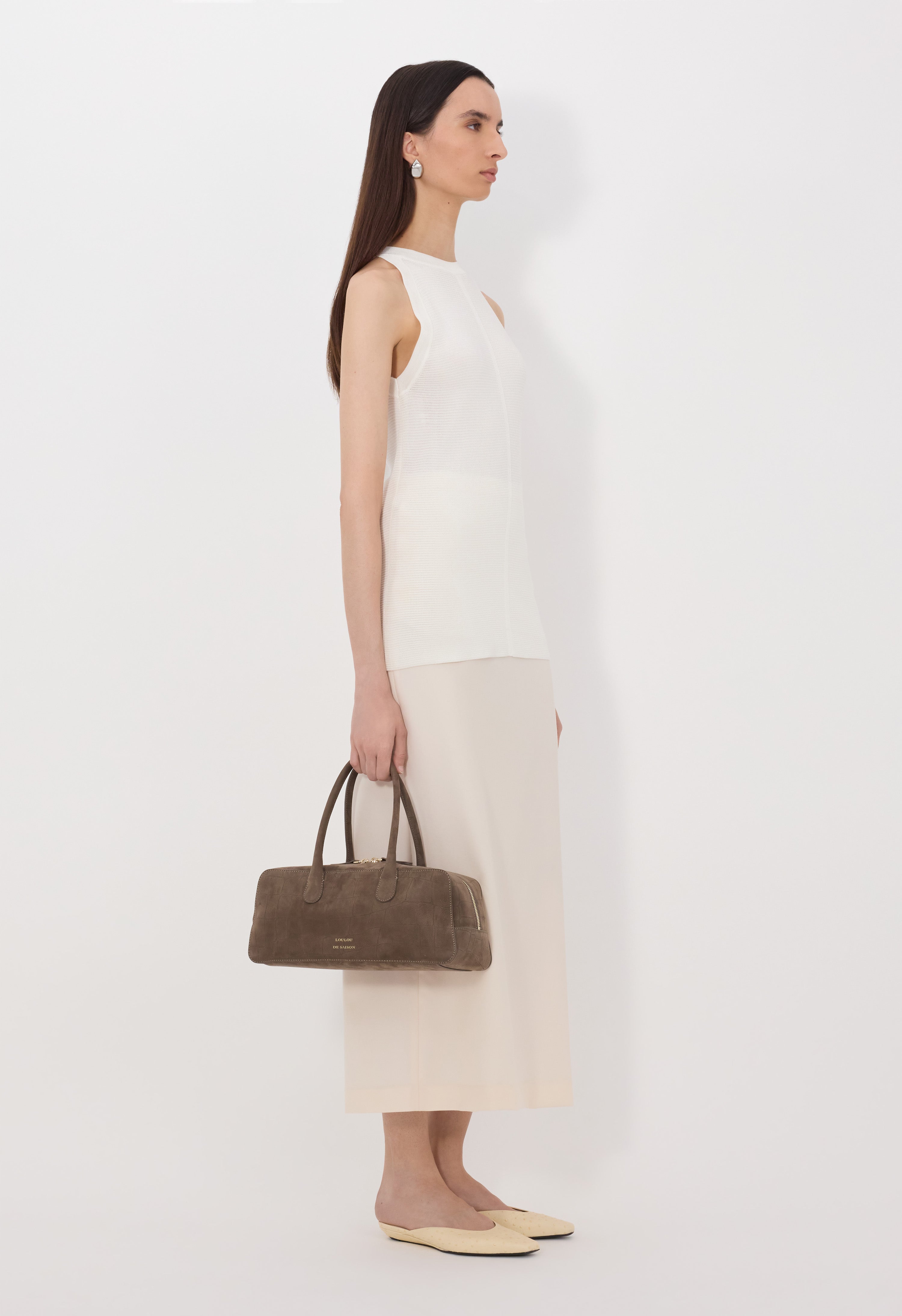 OHANA Haut en maille sans manches