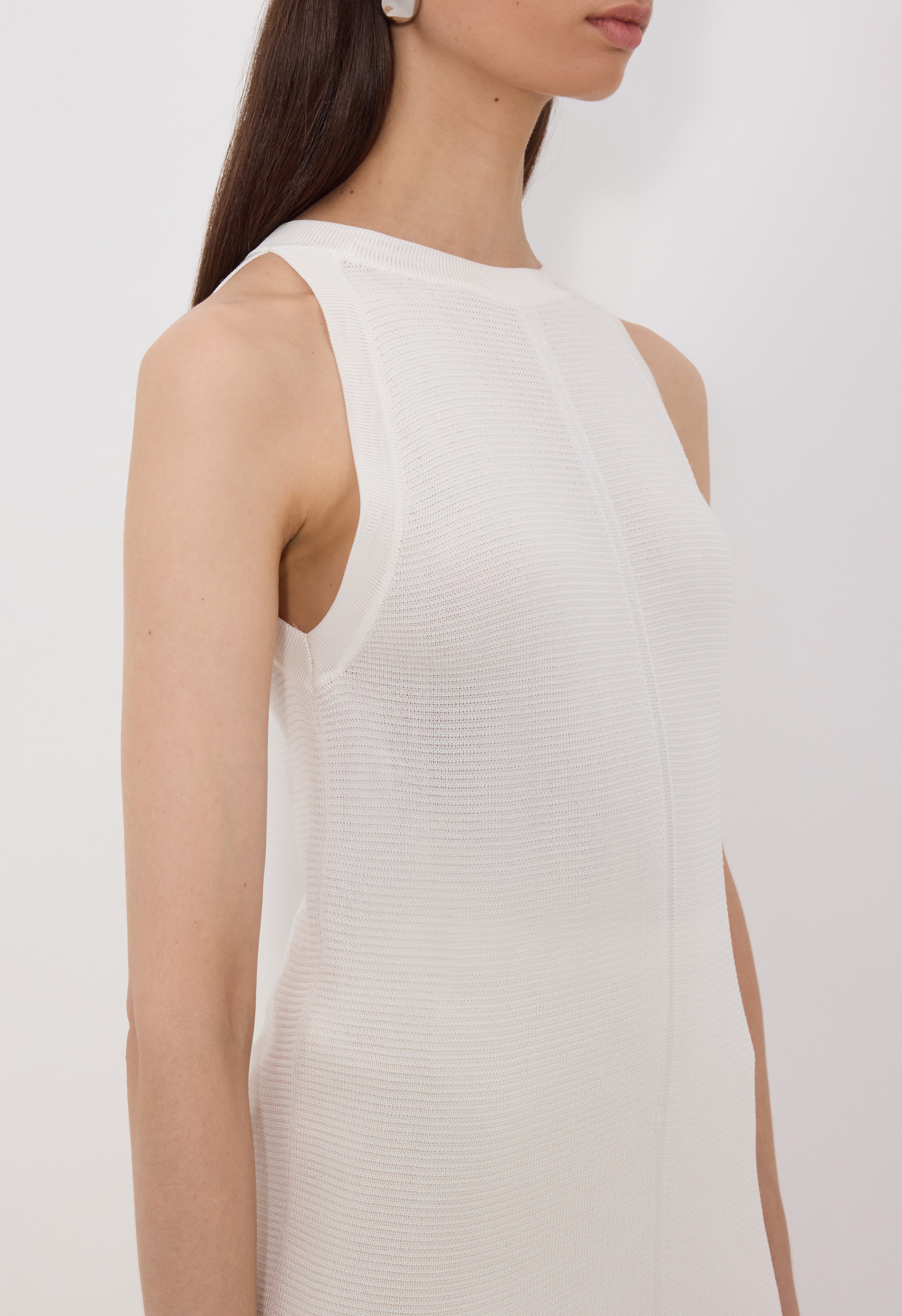 OHANA Haut en maille sans manches