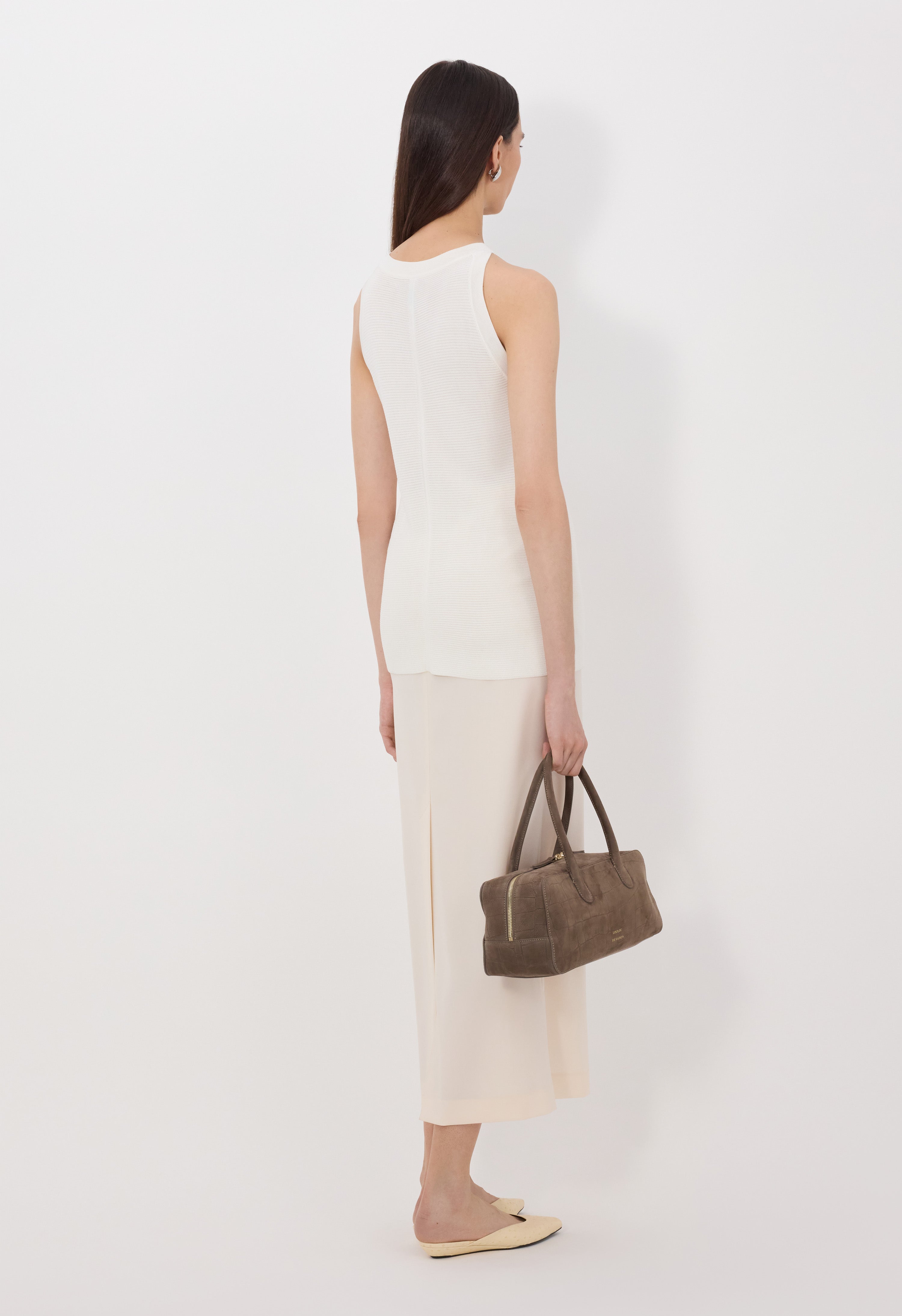 OHANA Haut en maille sans manches