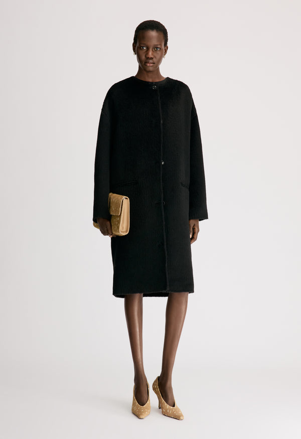 ORSON Manteau midi à forme ovale