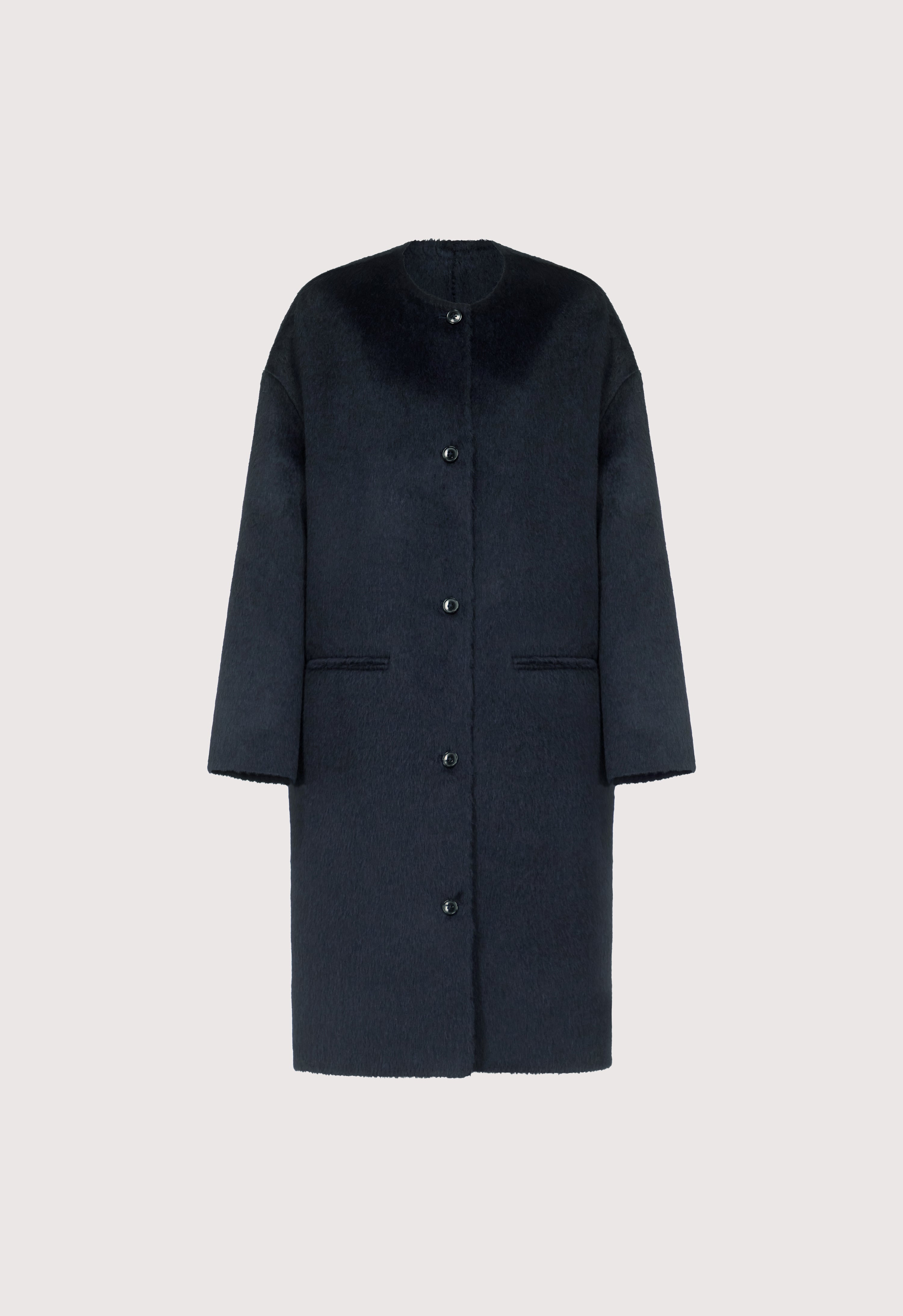 ORSON Manteau midi à forme ovale