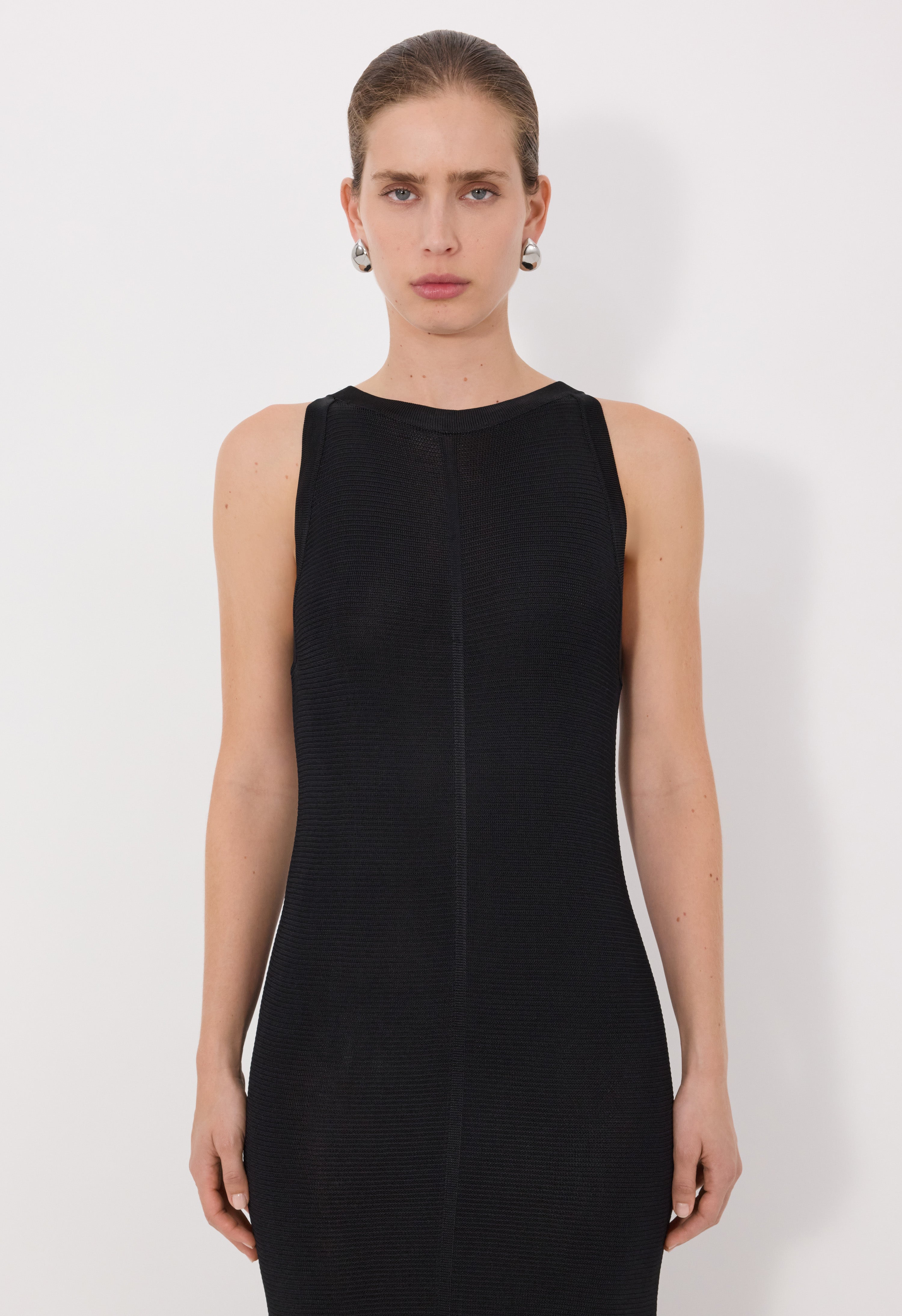 PABLO Robe en maille sans manches