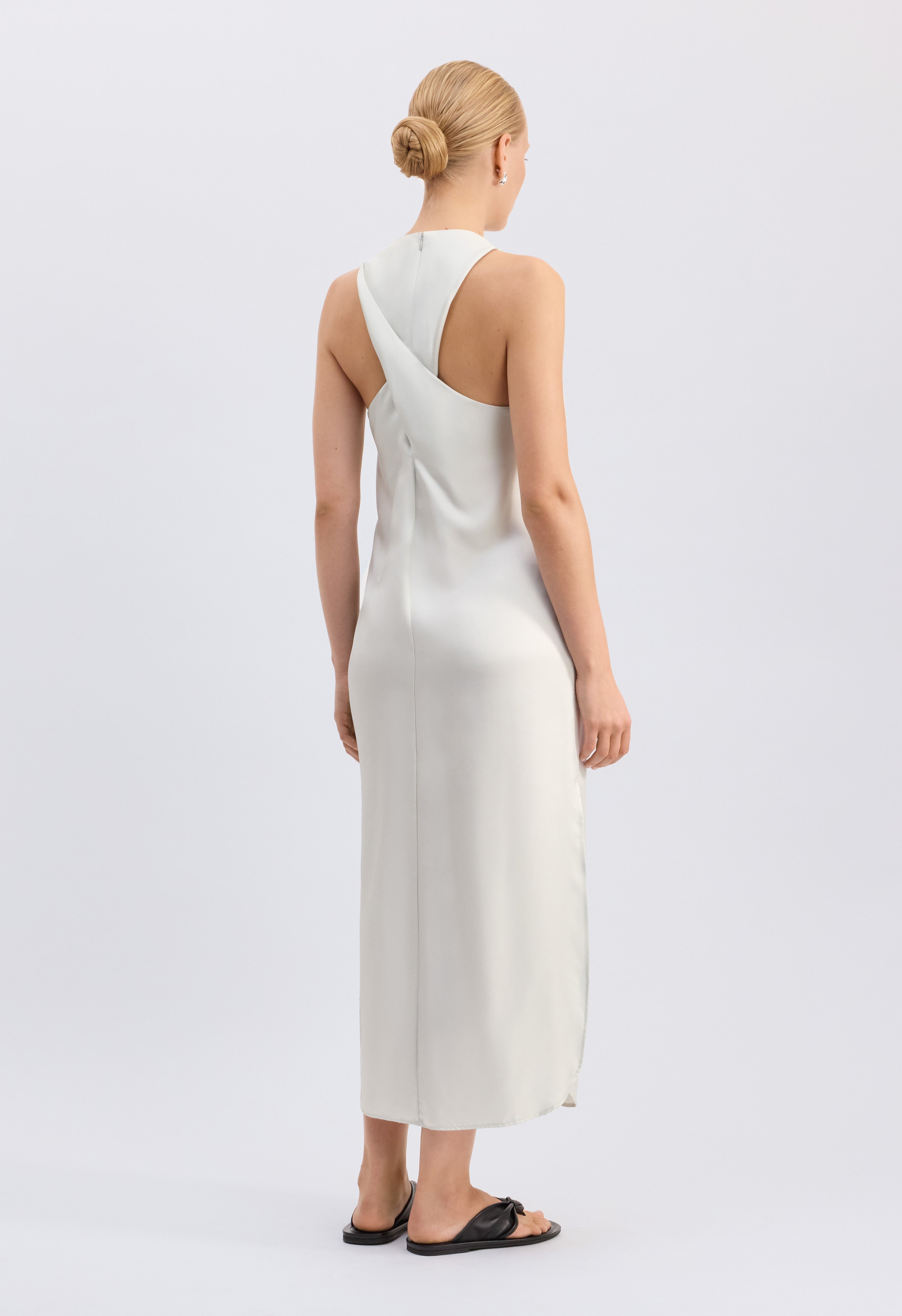 PALOMA Long silk dress
