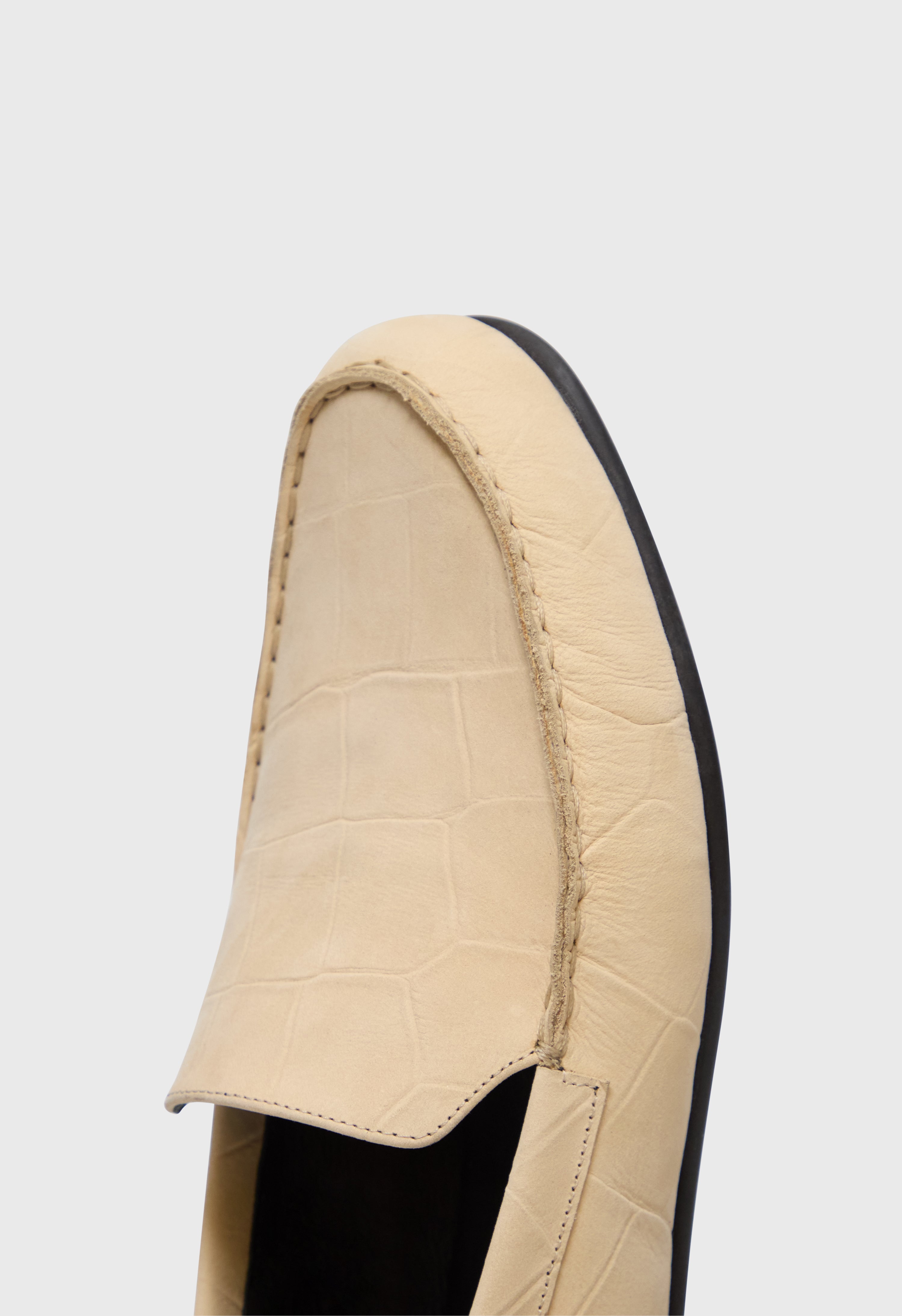 PESARO Soft suede loafers