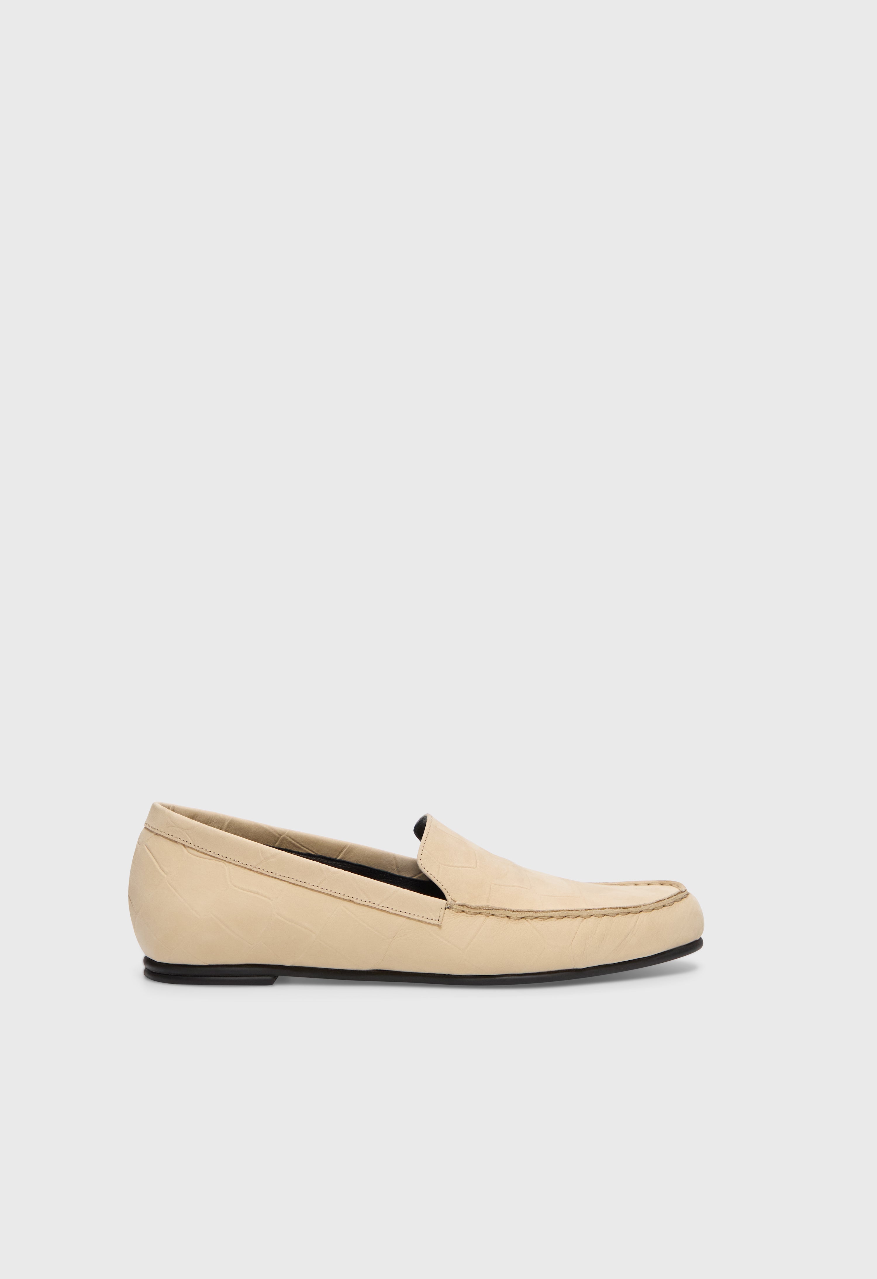 PESARO Soft suede loafers