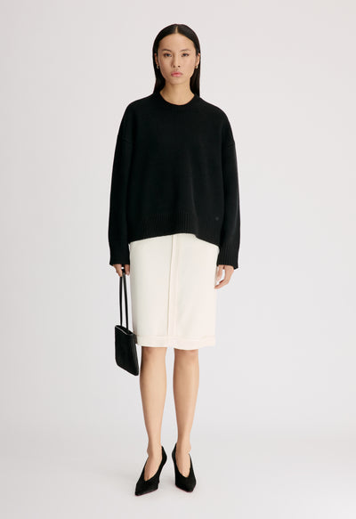 PIA LDS Pull en cachemire oversize