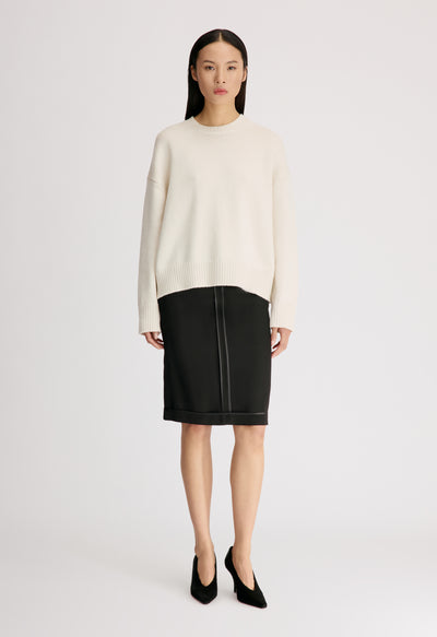 PIA LDS Pull en cachemire oversize