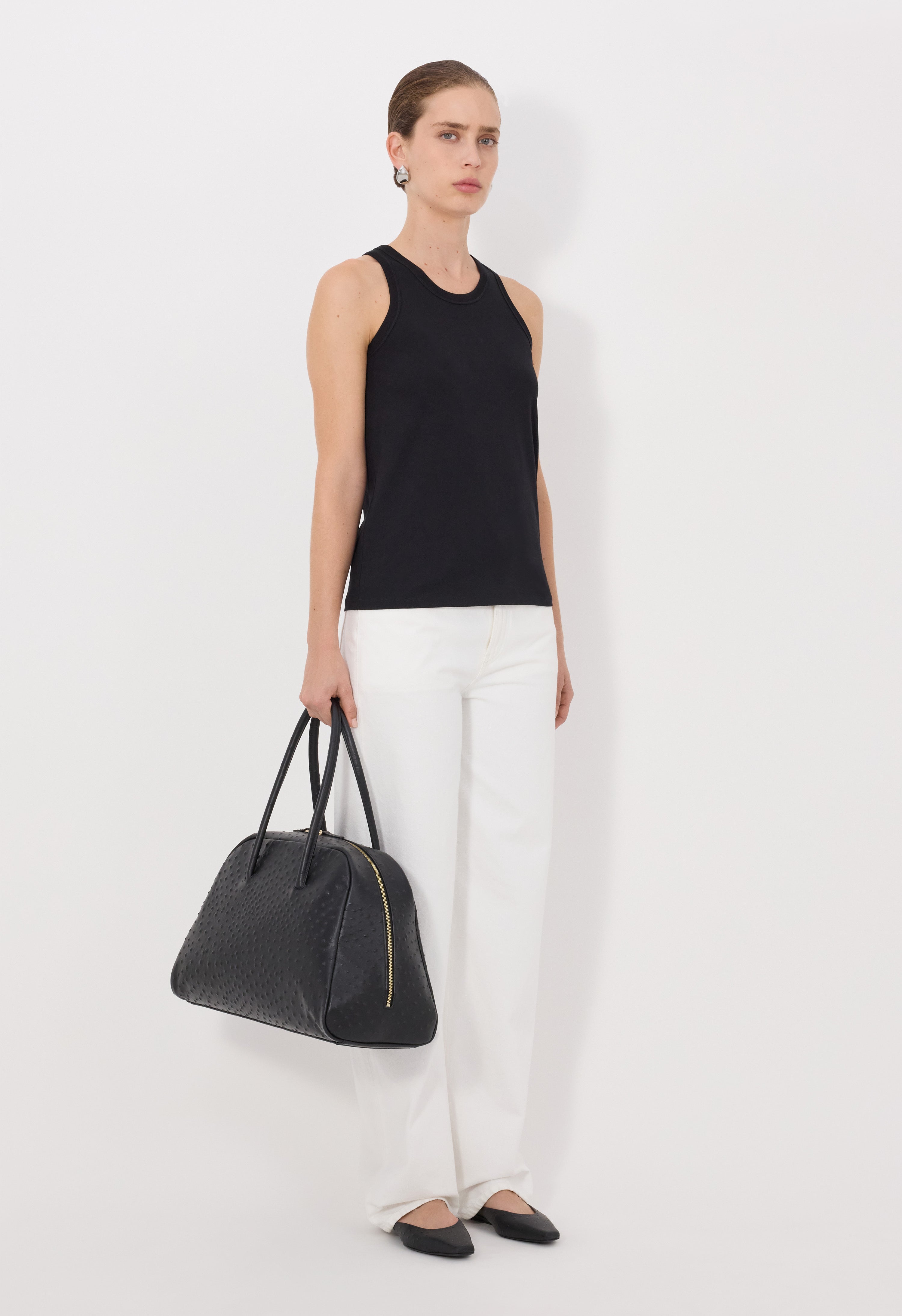 POSO LDS Supima cotton Tank top