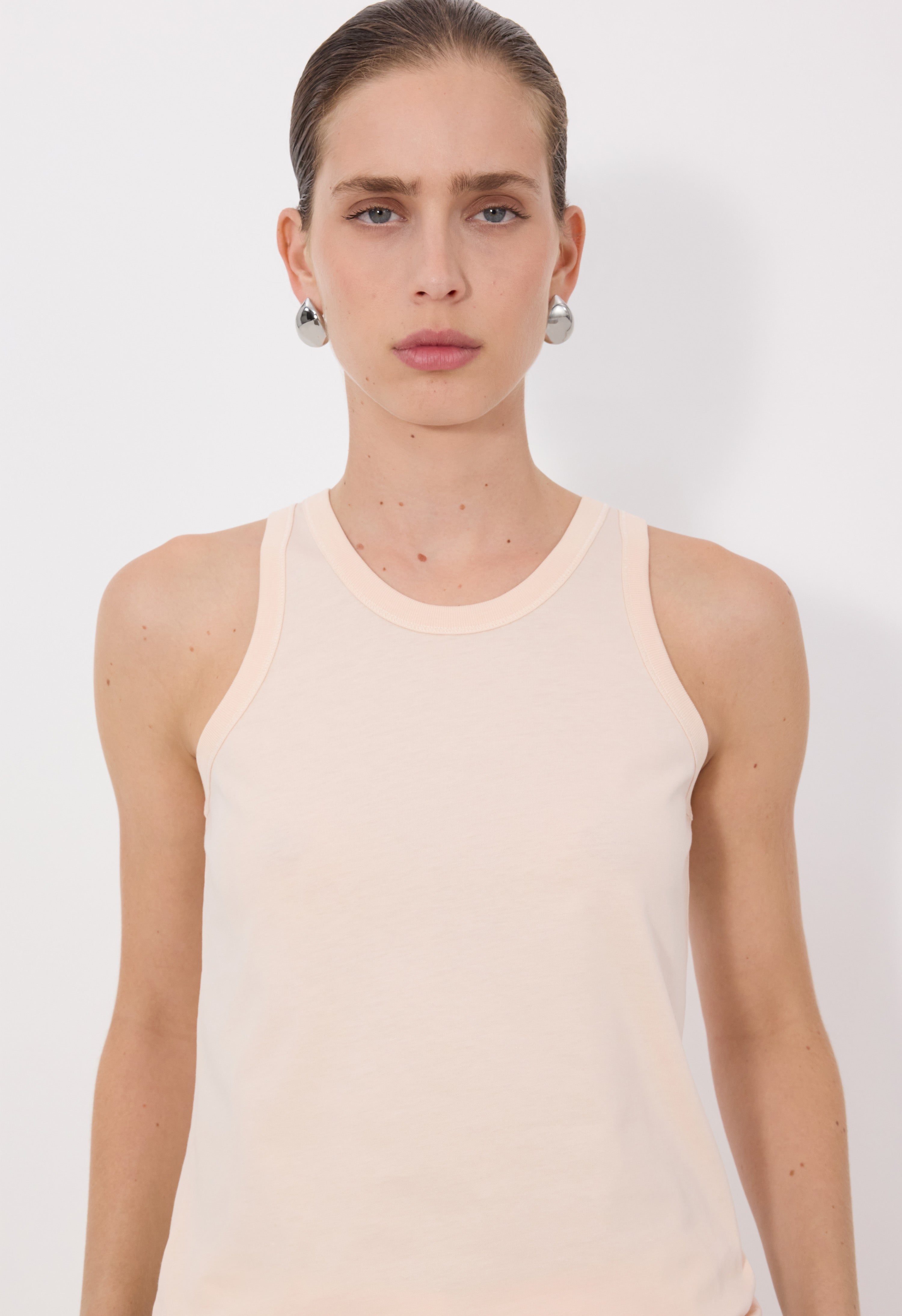 POSO LDS Supima cotton Tank top