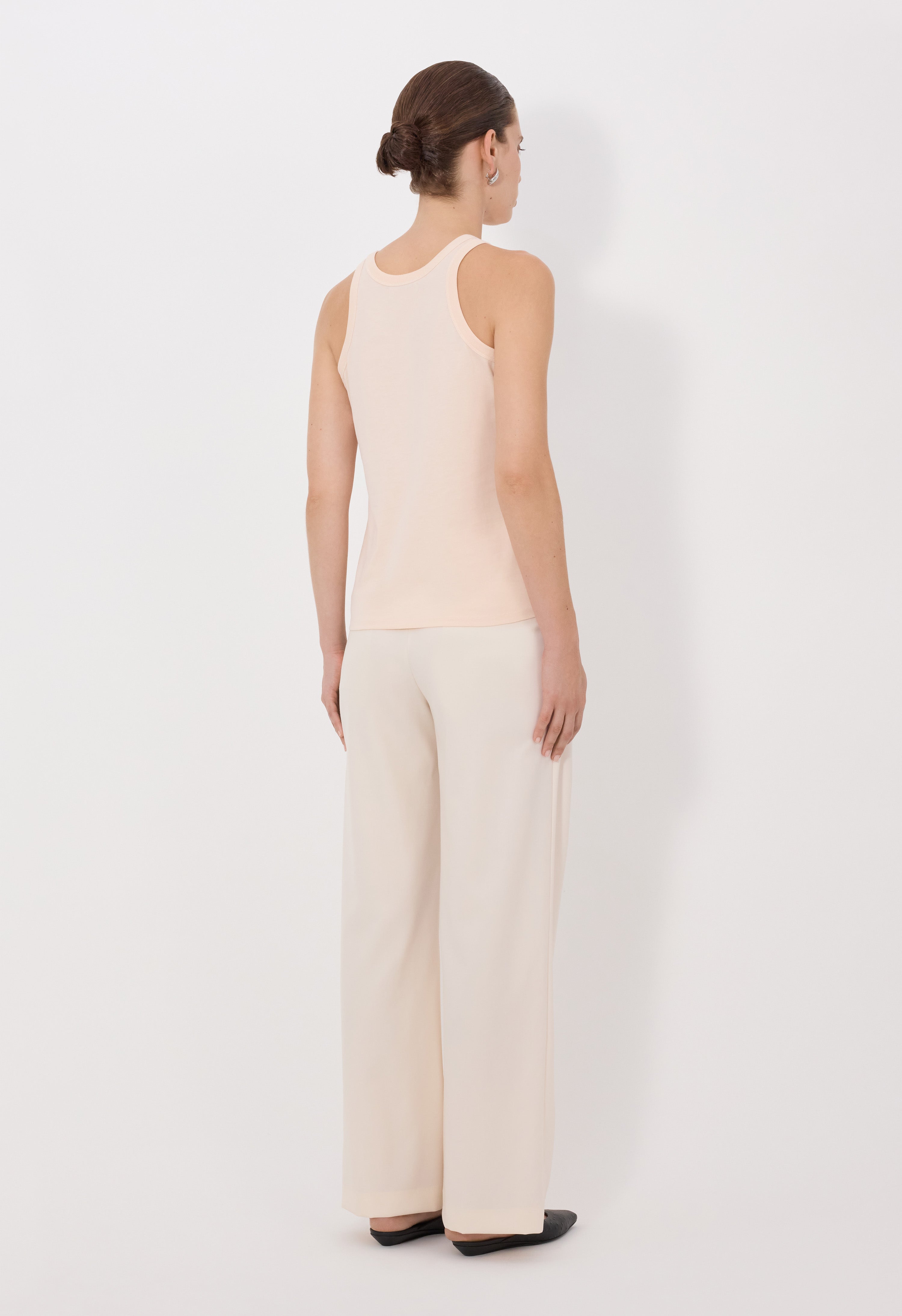 POSO LDS Supima cotton Tank top