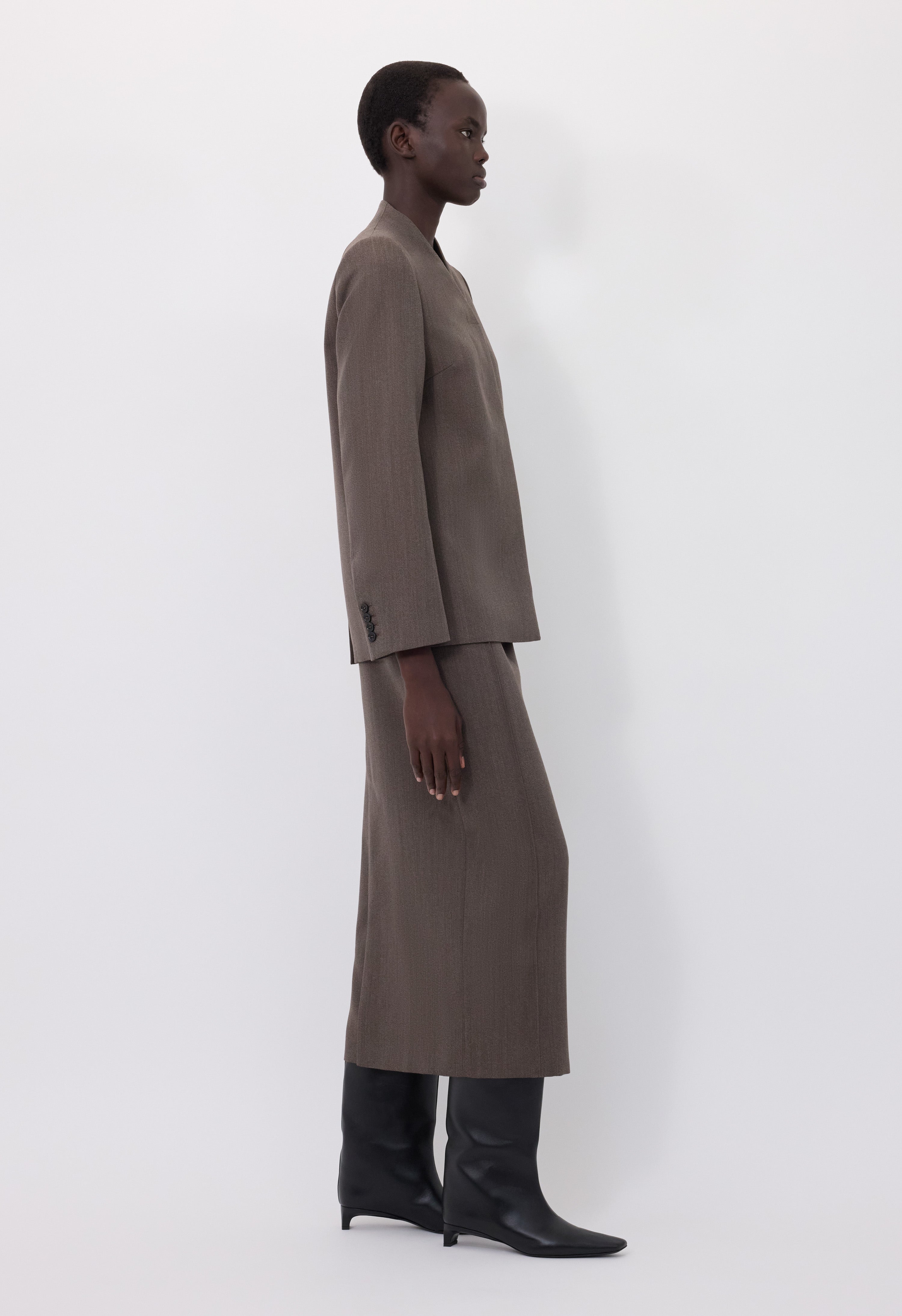 RASCA Standing neck jacket