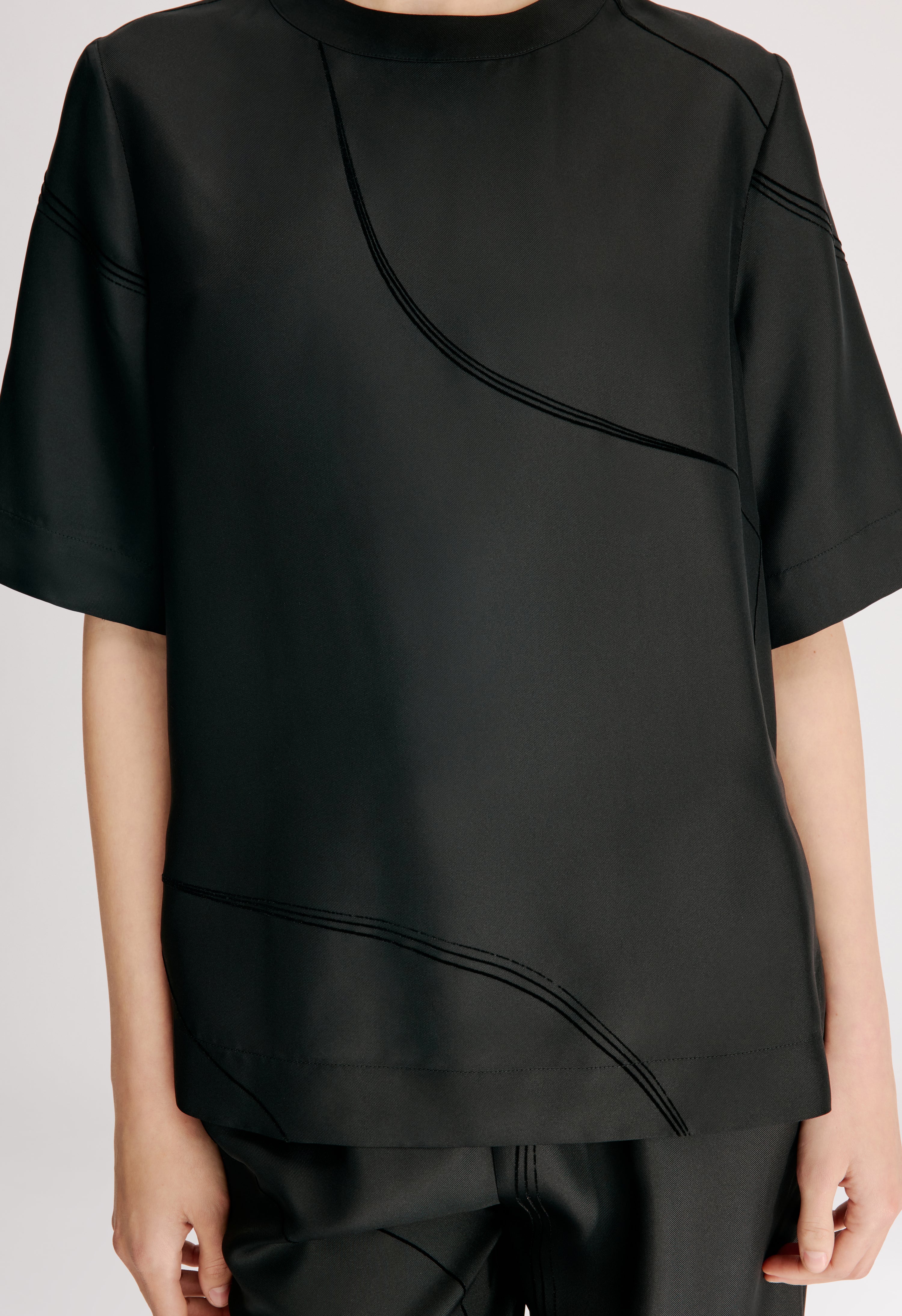 REMO Silk twill top