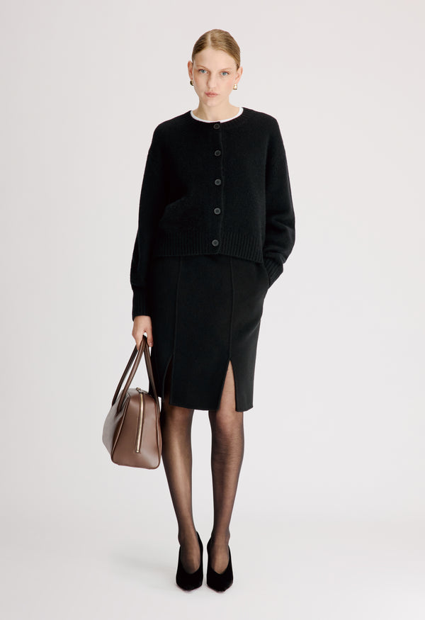 REMUS Cardigan en yak mélangé