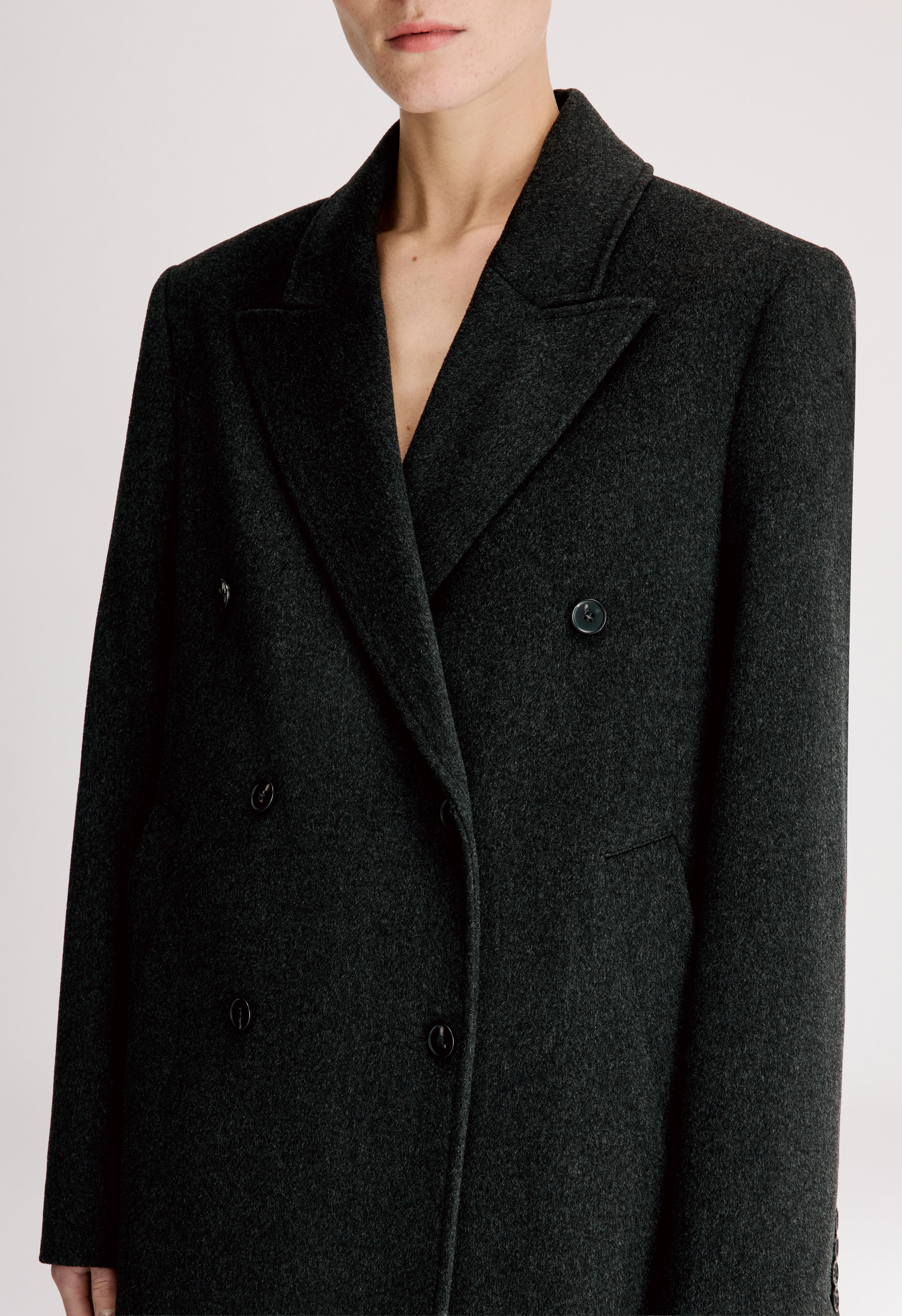 ROSCO LDS Double breasted long coat