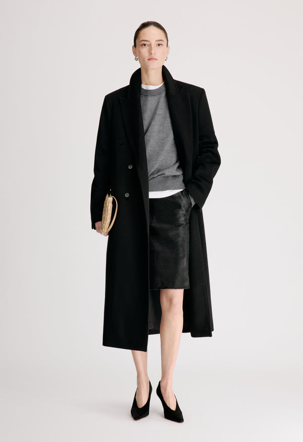 ROSCO LDS Manteau long à double boutonnage