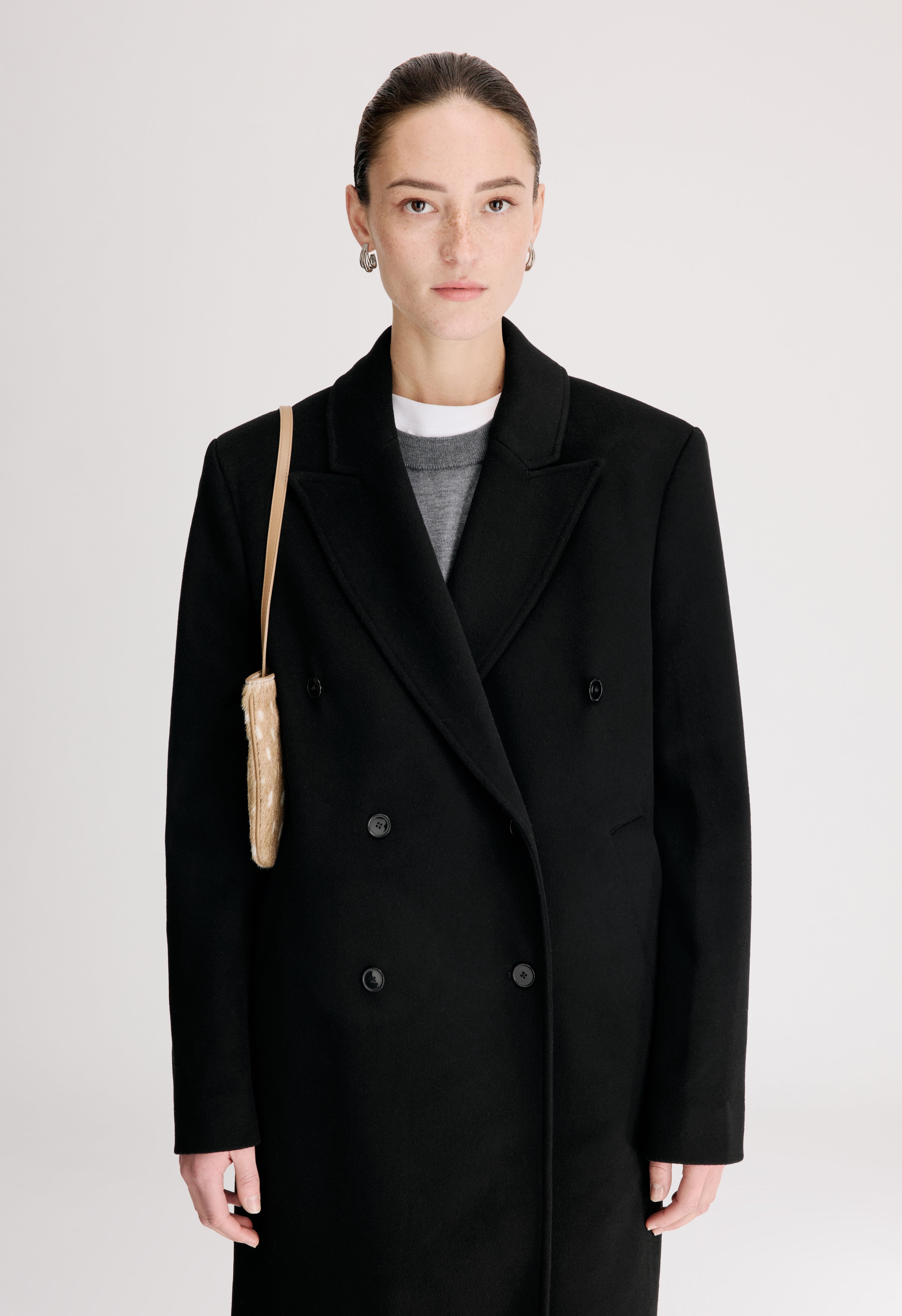 ROSCO LDS Double breasted long coat