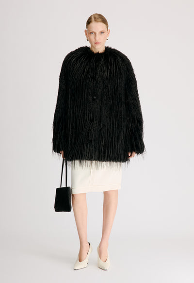 ROWE Faux fur coat