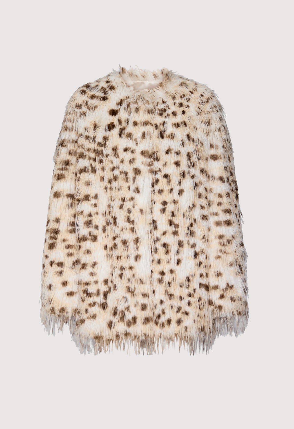 ROWE Manteau en fausse fourrure