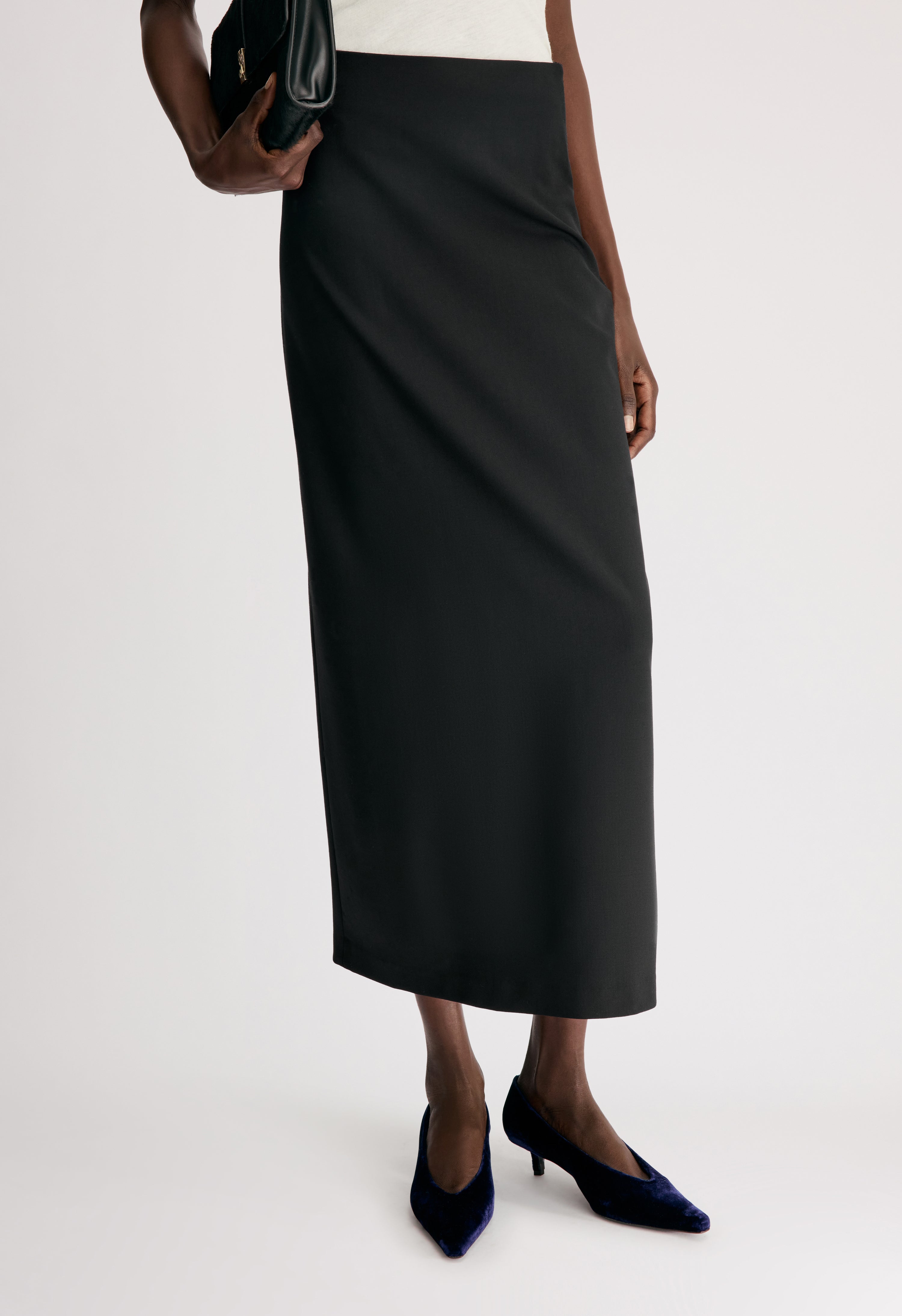 SAMOS LDS Grain de poudre long skirt