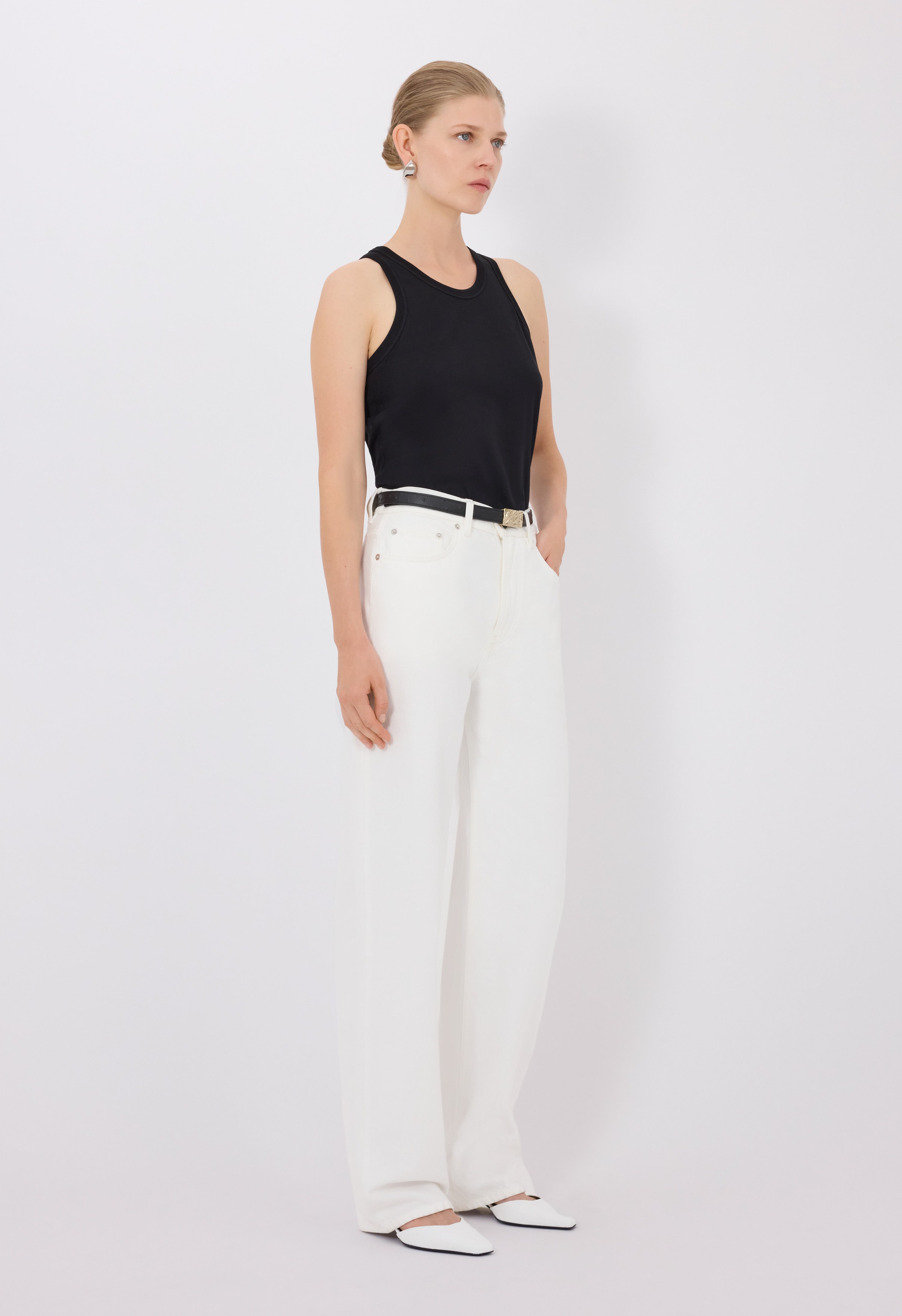 SAMUR LDS Jean boyfriend en denim organique