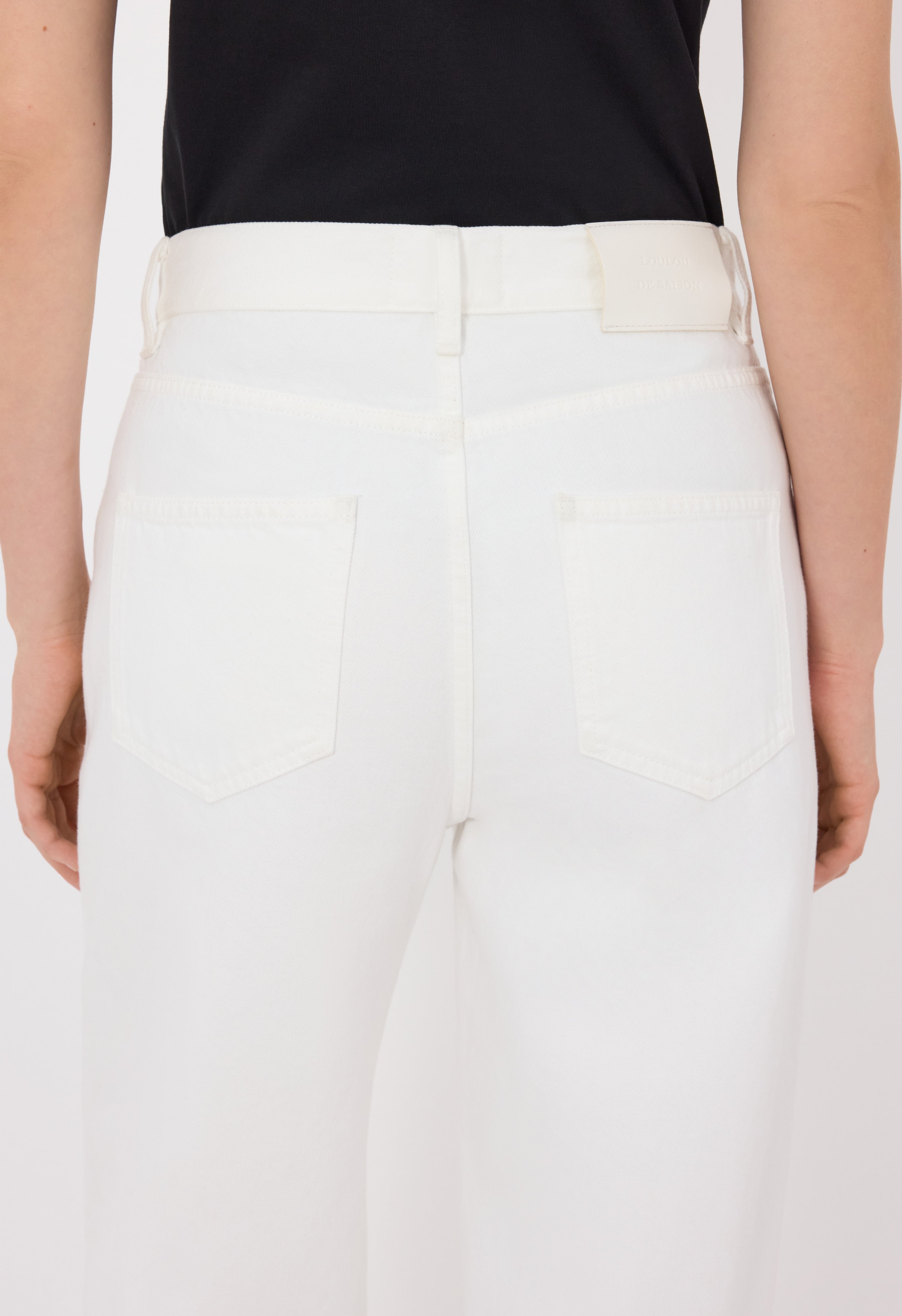 SAMUR LDS Jean boyfriend en denim organique