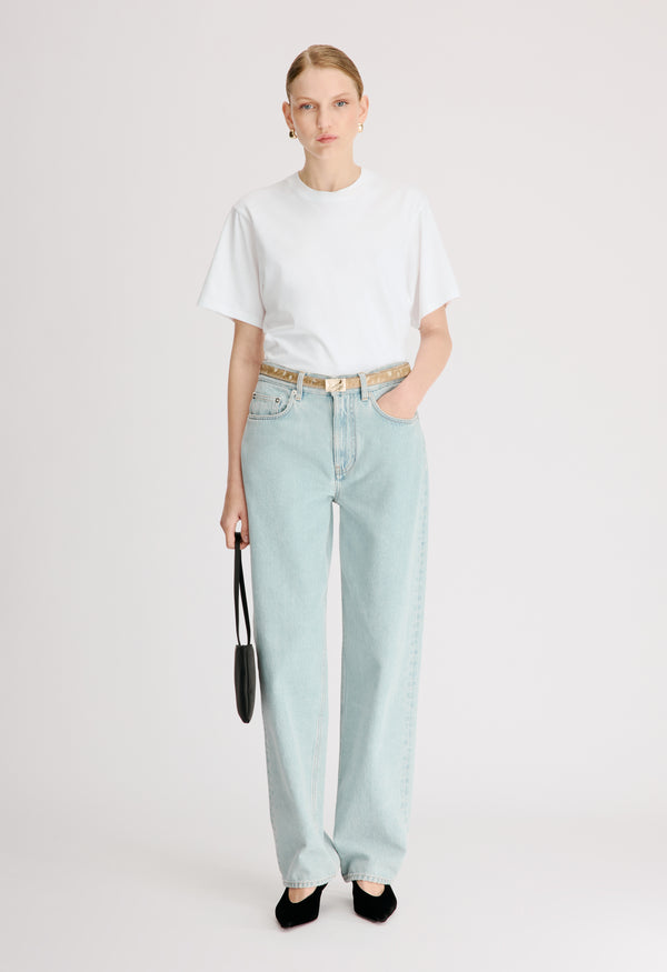 SAMUR LDS Jean boyfriend en denim organique
