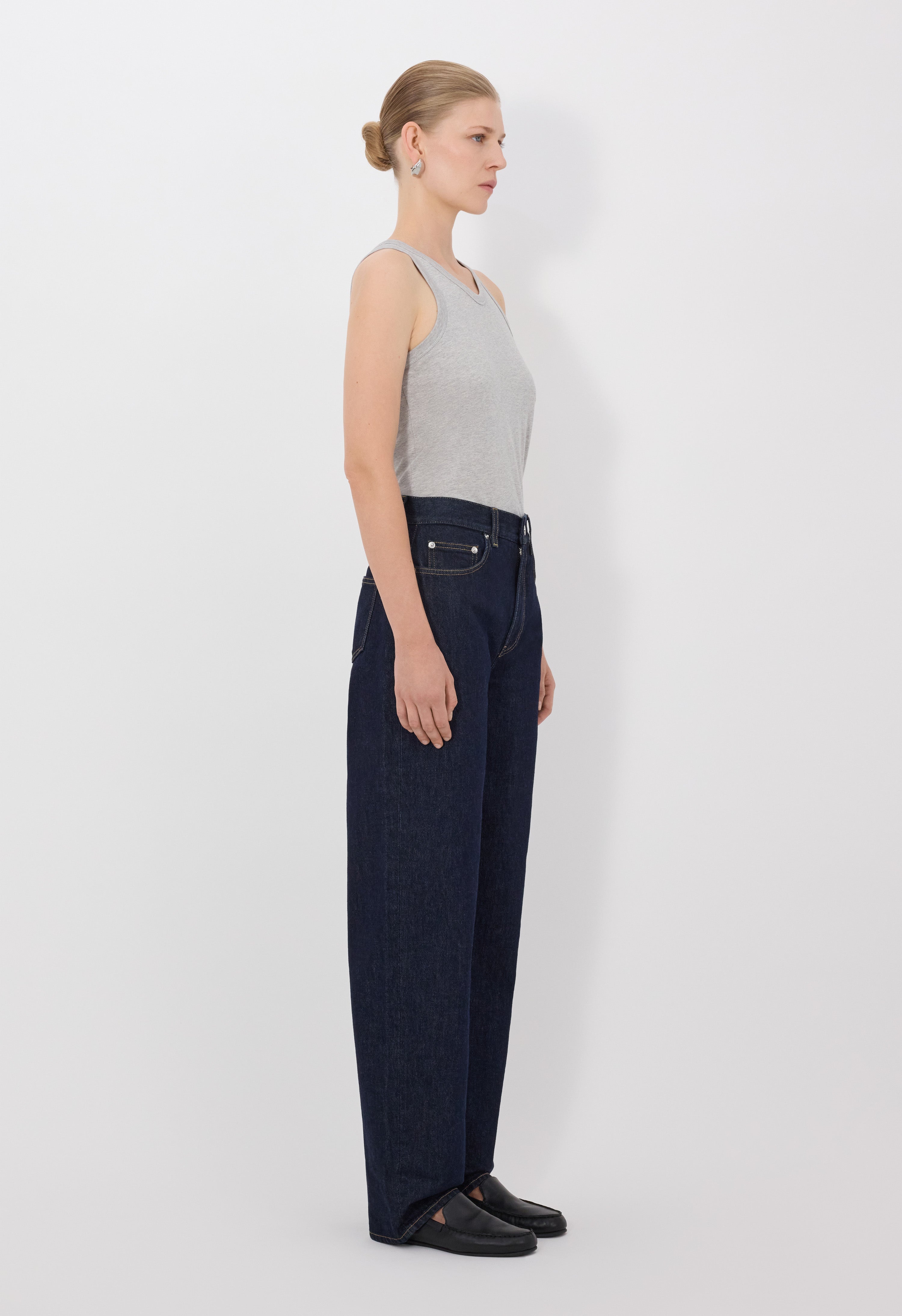 SAMUR LDS Organic denim boyfriend jeans