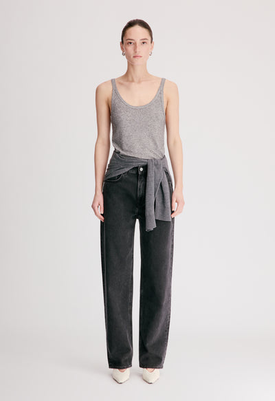 SAMUR LDS Jean boyfriend en denim organique