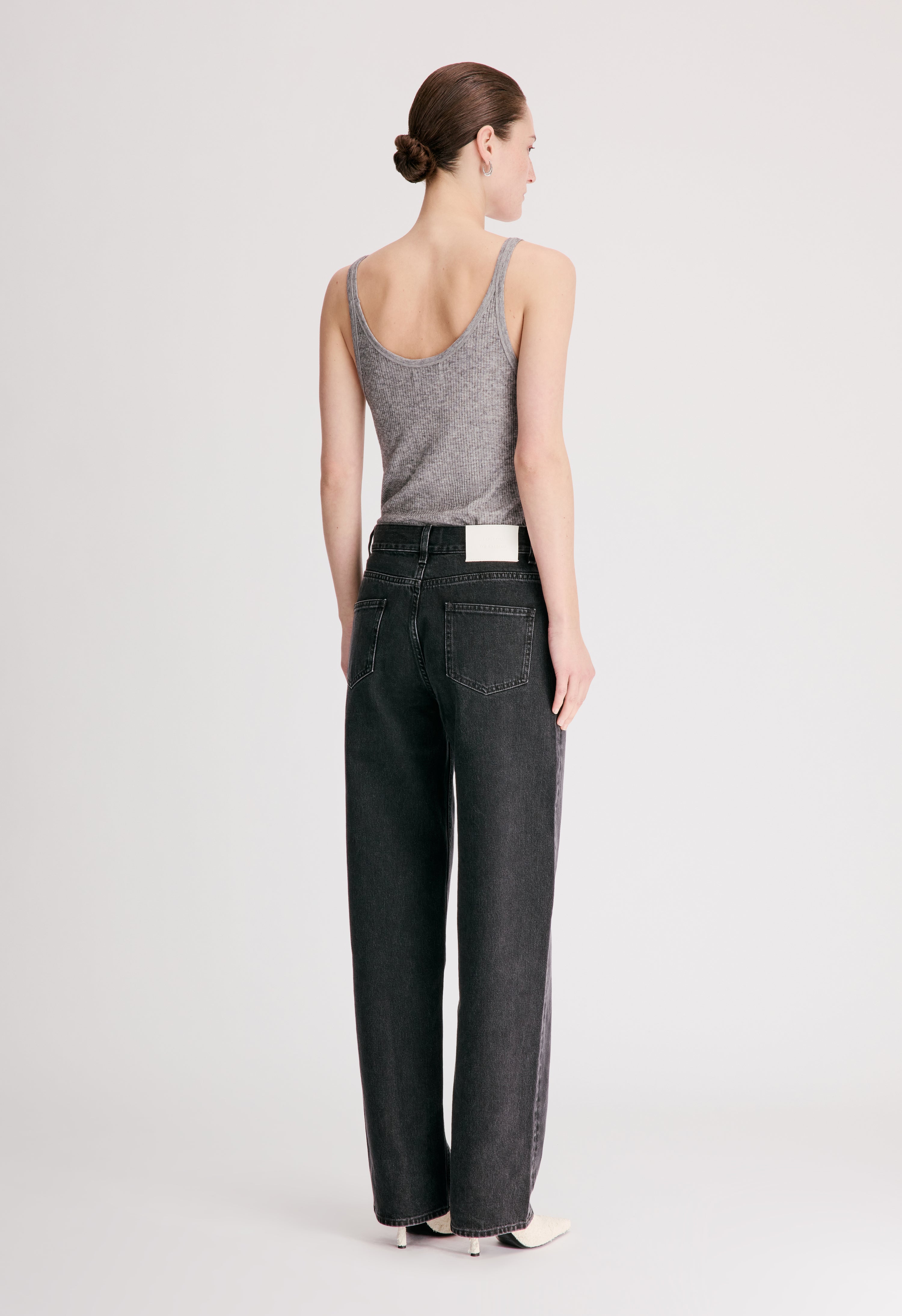 SAMUR LDS Organic denim boyfriend jeans