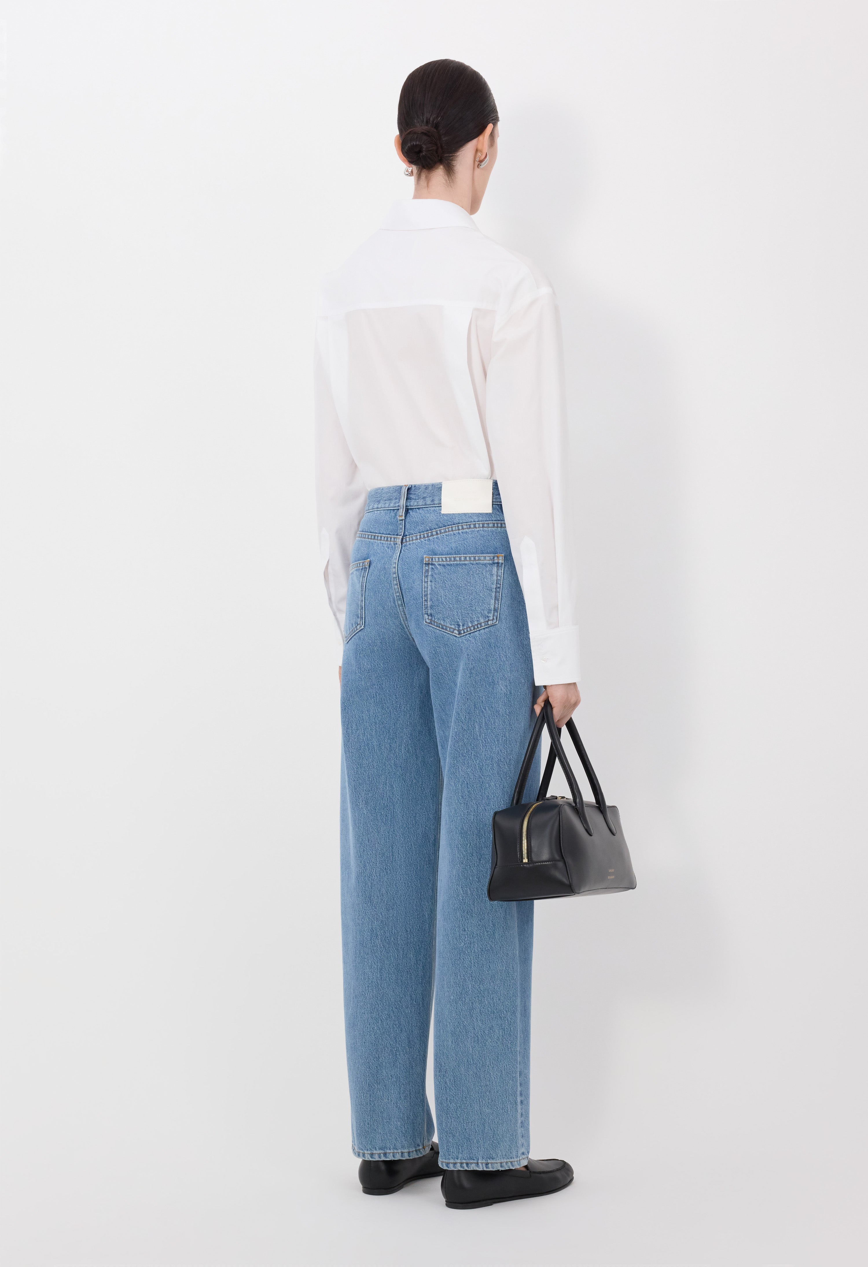 SAMUR LDS Jean boyfriend en denim organique