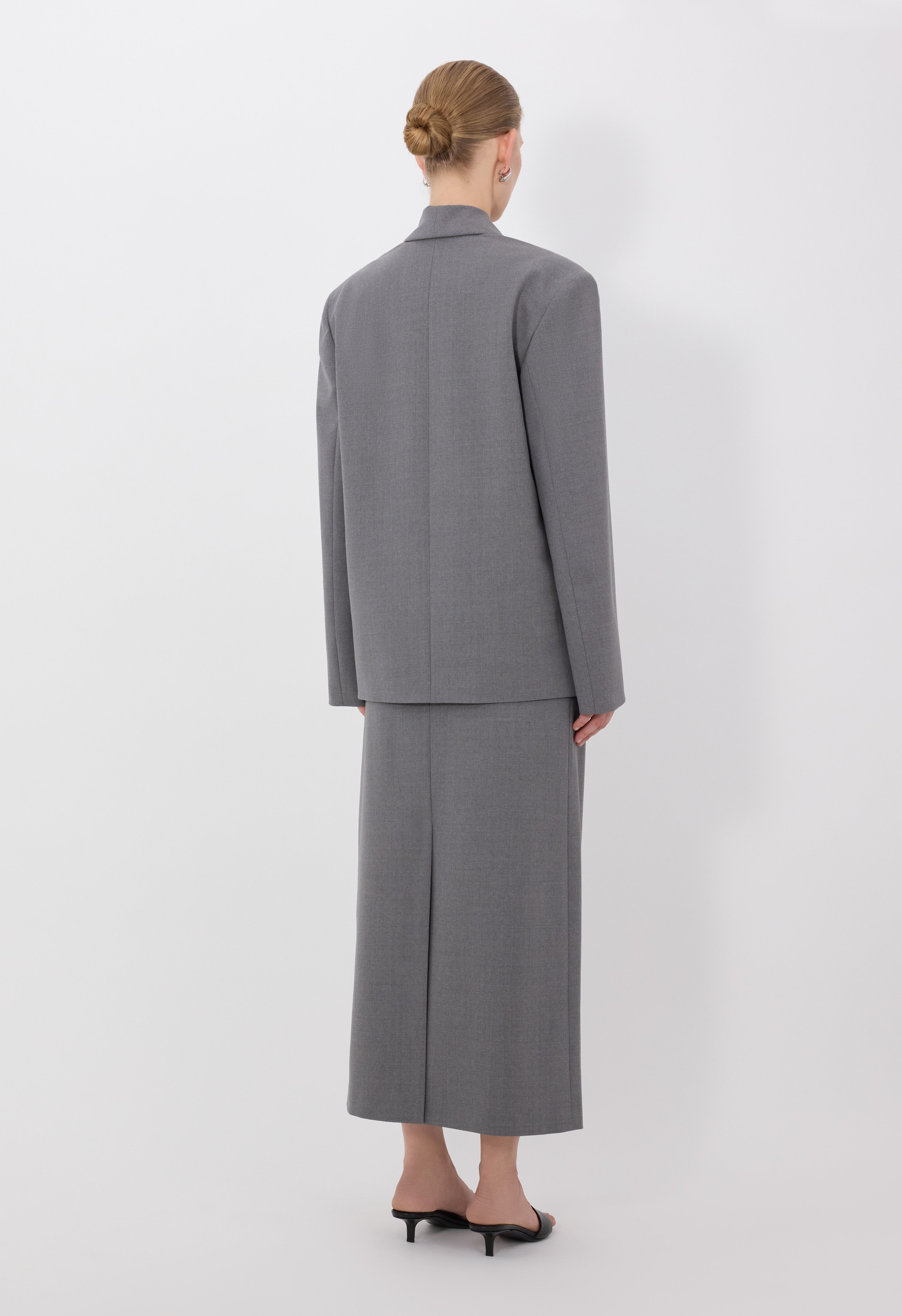 SANCIA LDS Double breasted shawl collar jacket