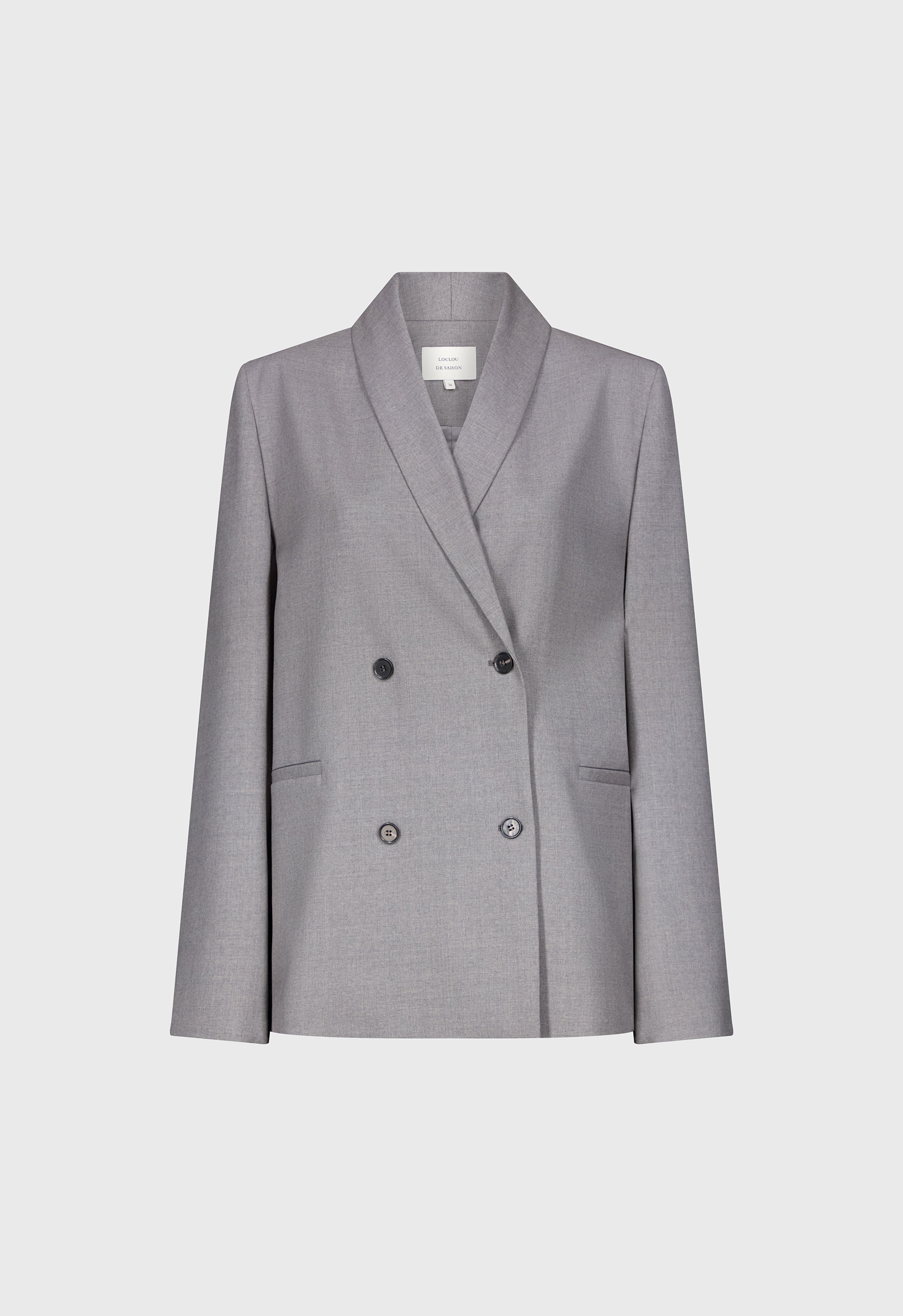 SANCIA LDS Double breasted shawl collar jacket