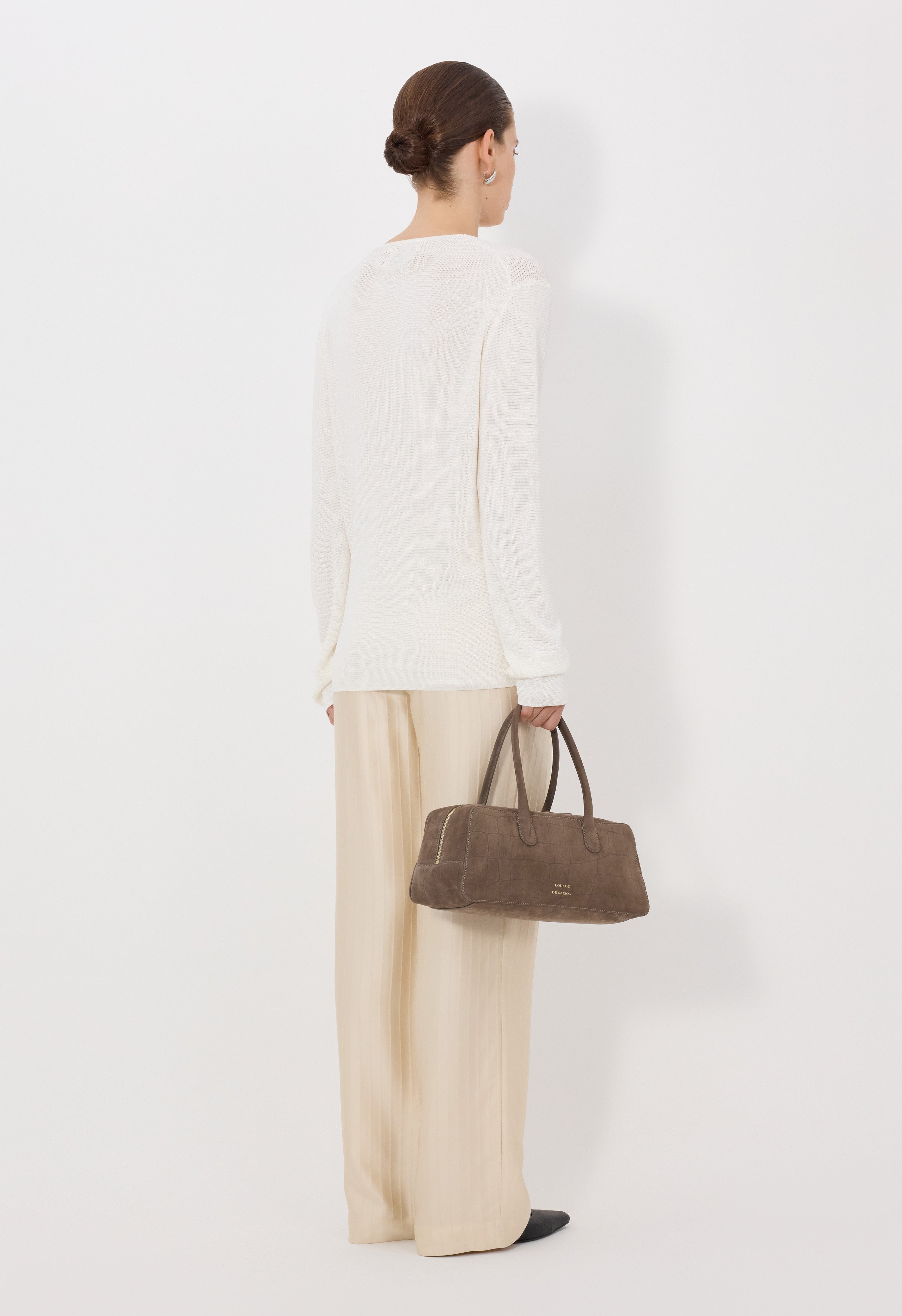 SAYA Pull en maille col V