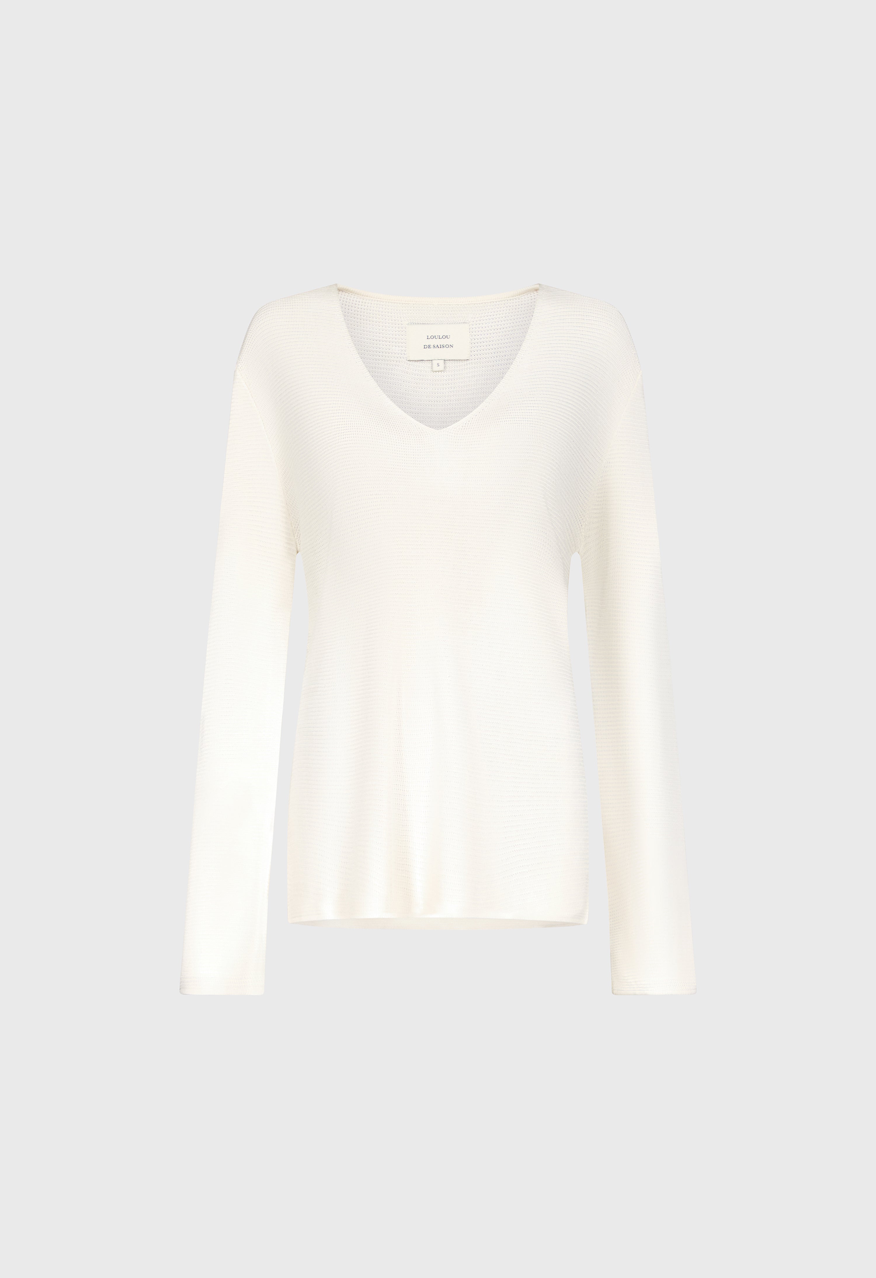 SAYA Pull en maille col V