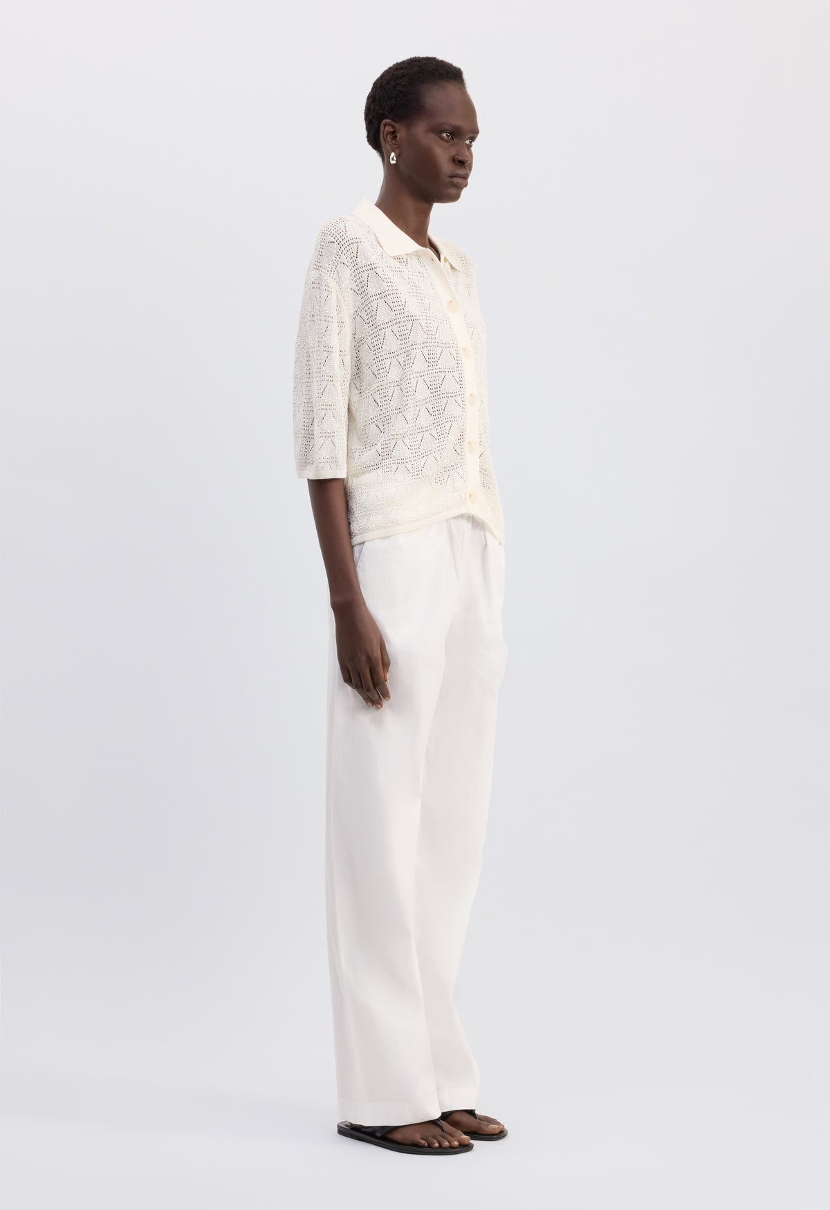 SIANI Cropped shirt