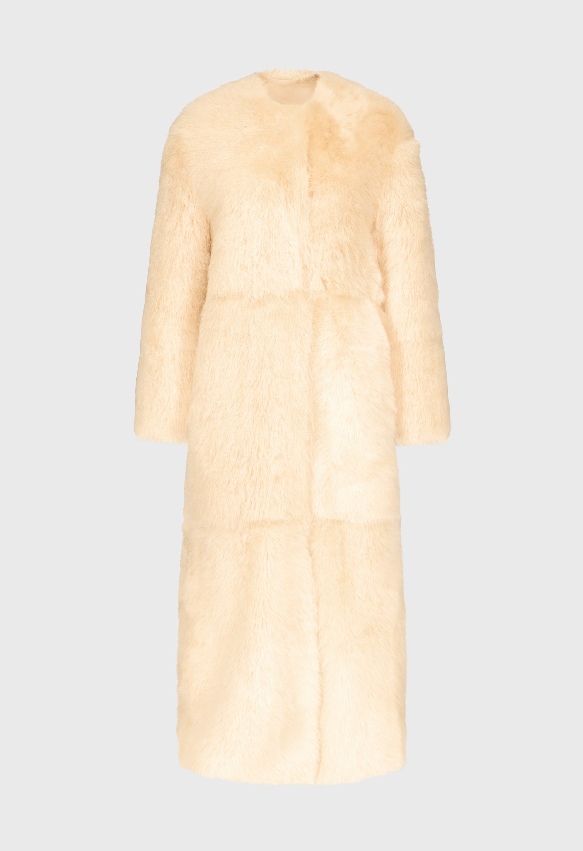 SIBA Shearling long coat