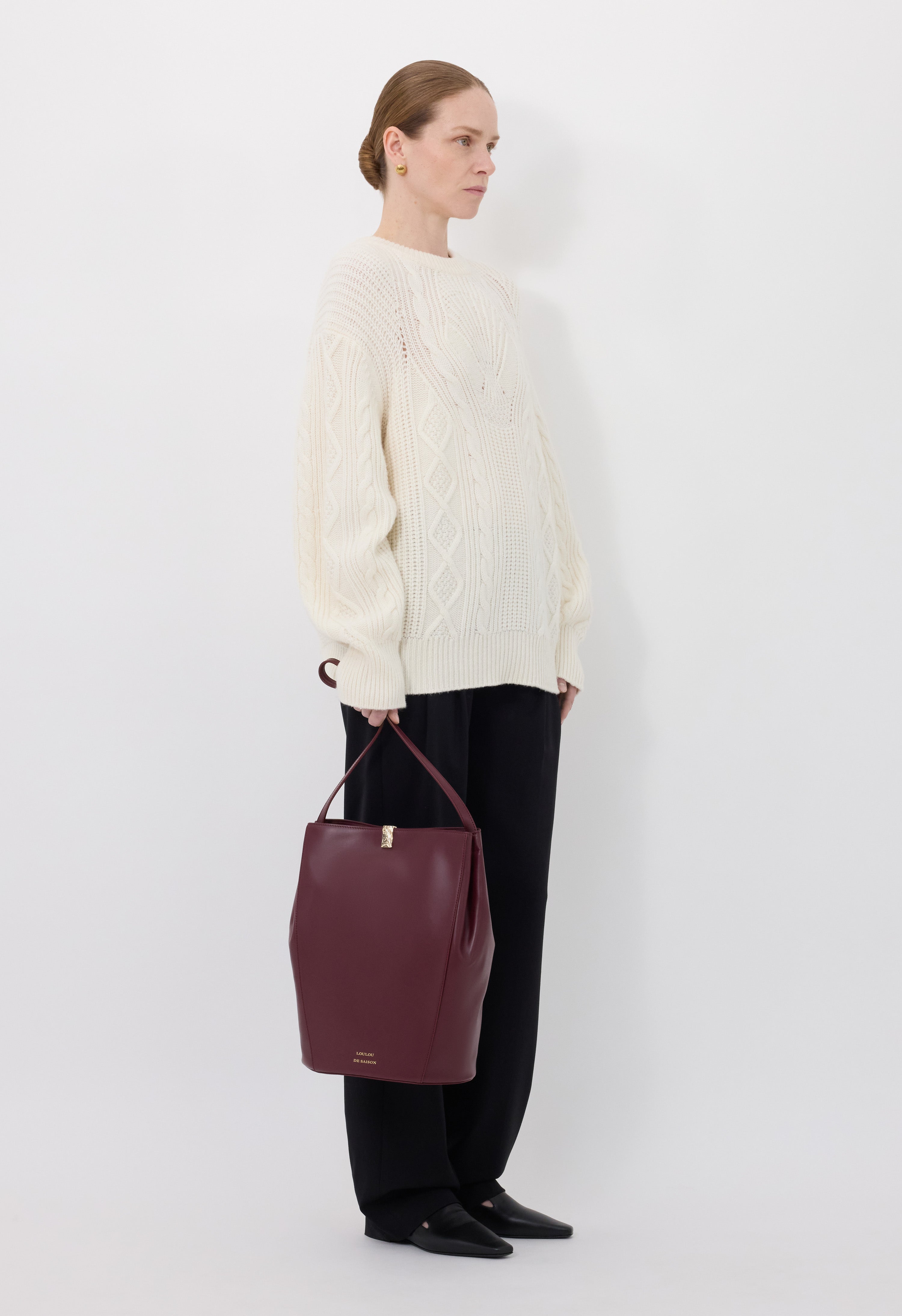SILVA CABLE KNIT SWEATER