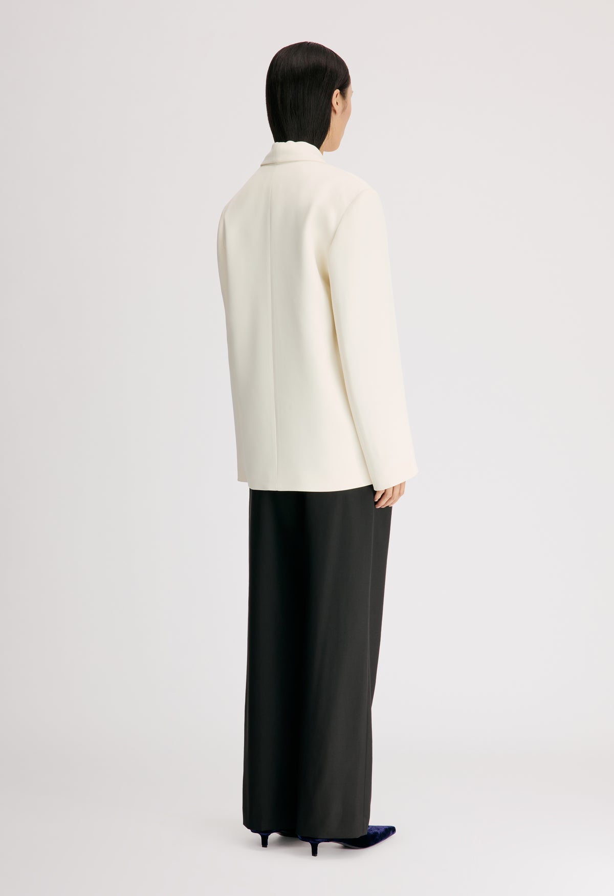 SIRA Double breasted shawl collar jacket