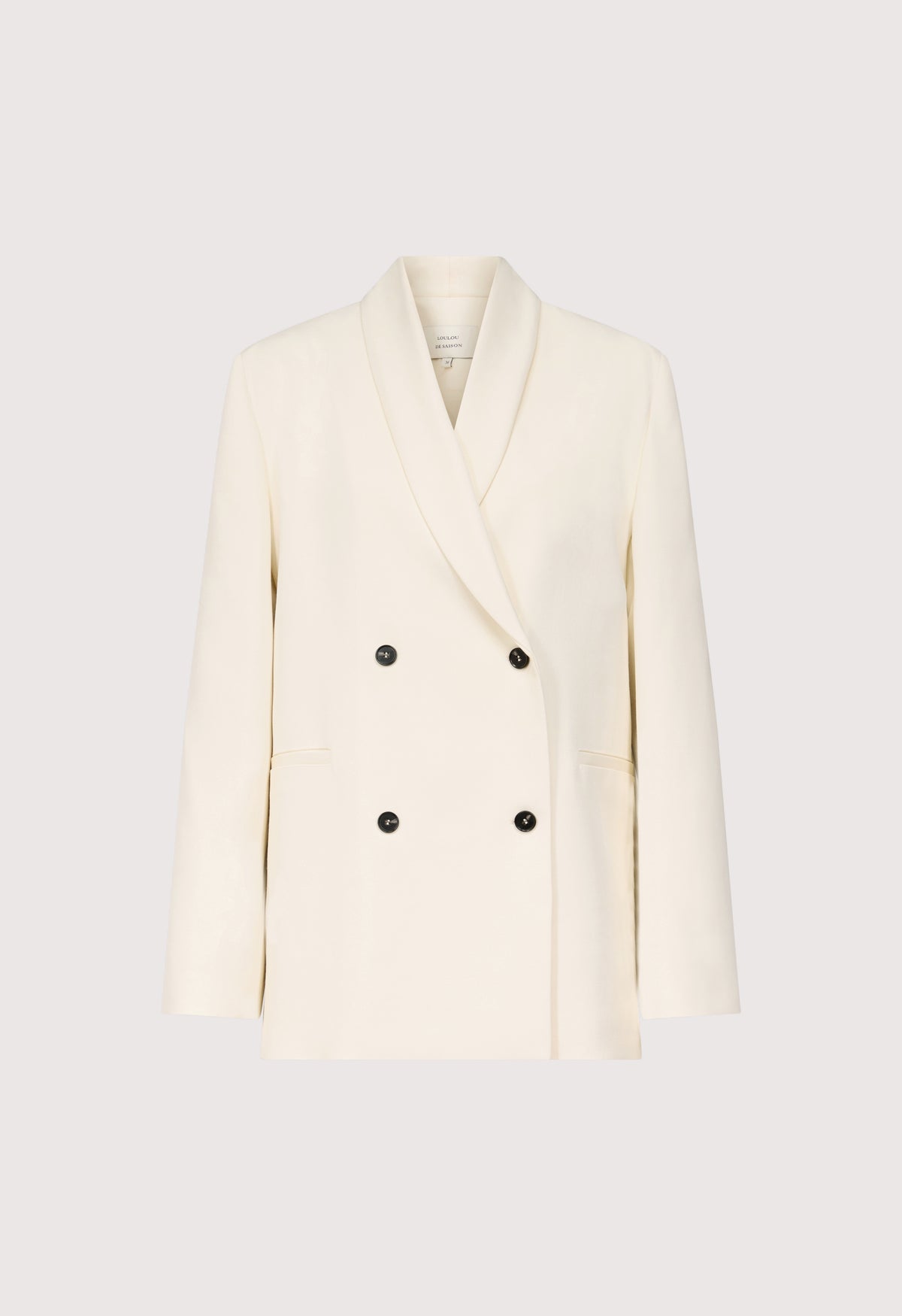 SIRA Double breasted shawl collar jacket